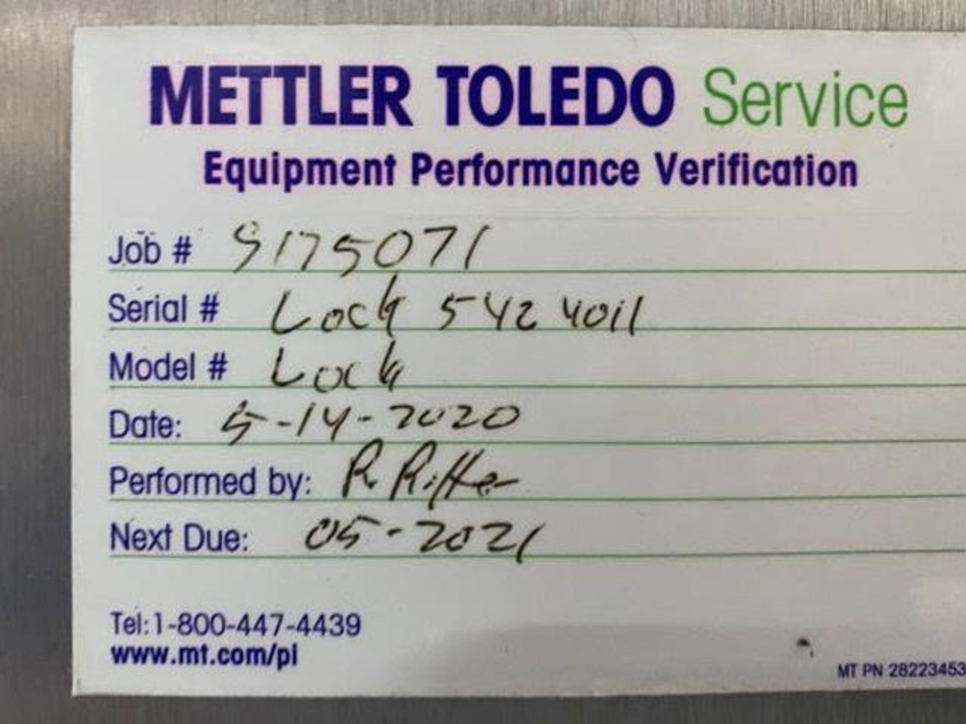 Mettler Toldeo Check Weigher and Metal Detection - Image 7 of 9