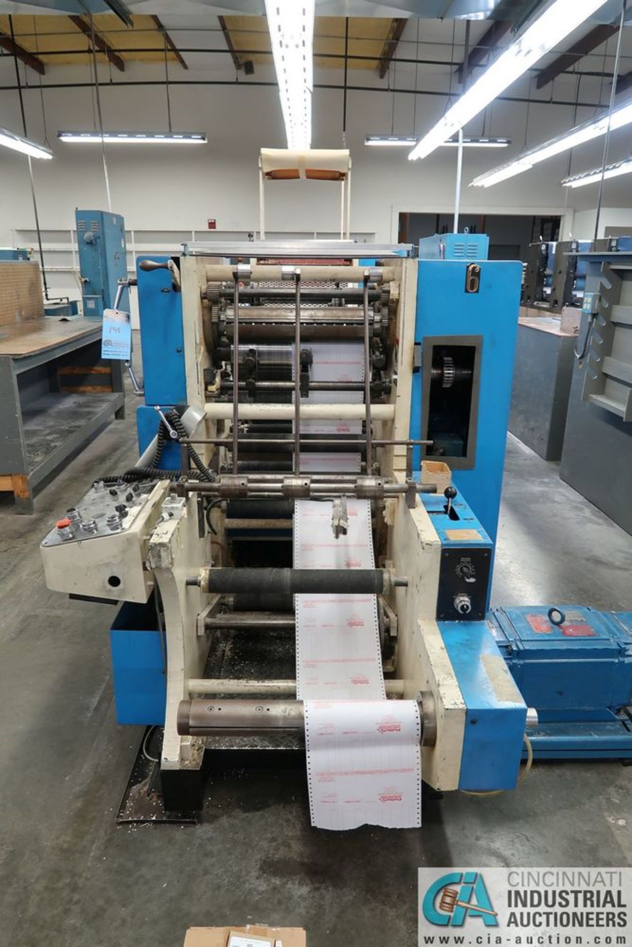 14" X 17-1/2" HARRIS 500H 3-COLOR WEB PRESS; **Loading Fee Due the "ERRA" JAS Graphics, $3,600.00** - Image 17 of 21