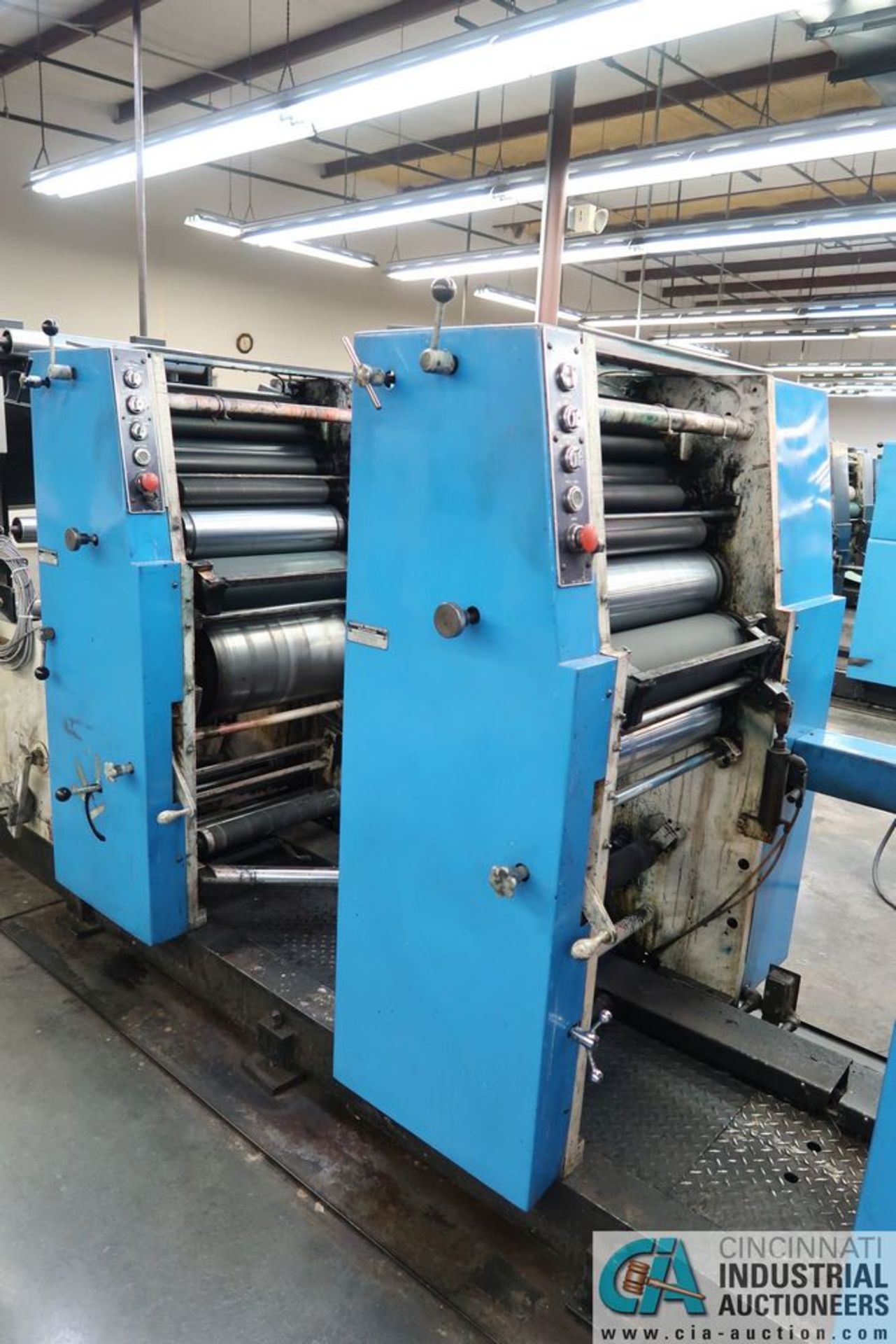 17" X 17-1/2" HARRIS SCHRIBER 500 2-COLOR WEB PRESS; **Loading Fee Due the "ERRA", $2,000.00** - Image 6 of 14