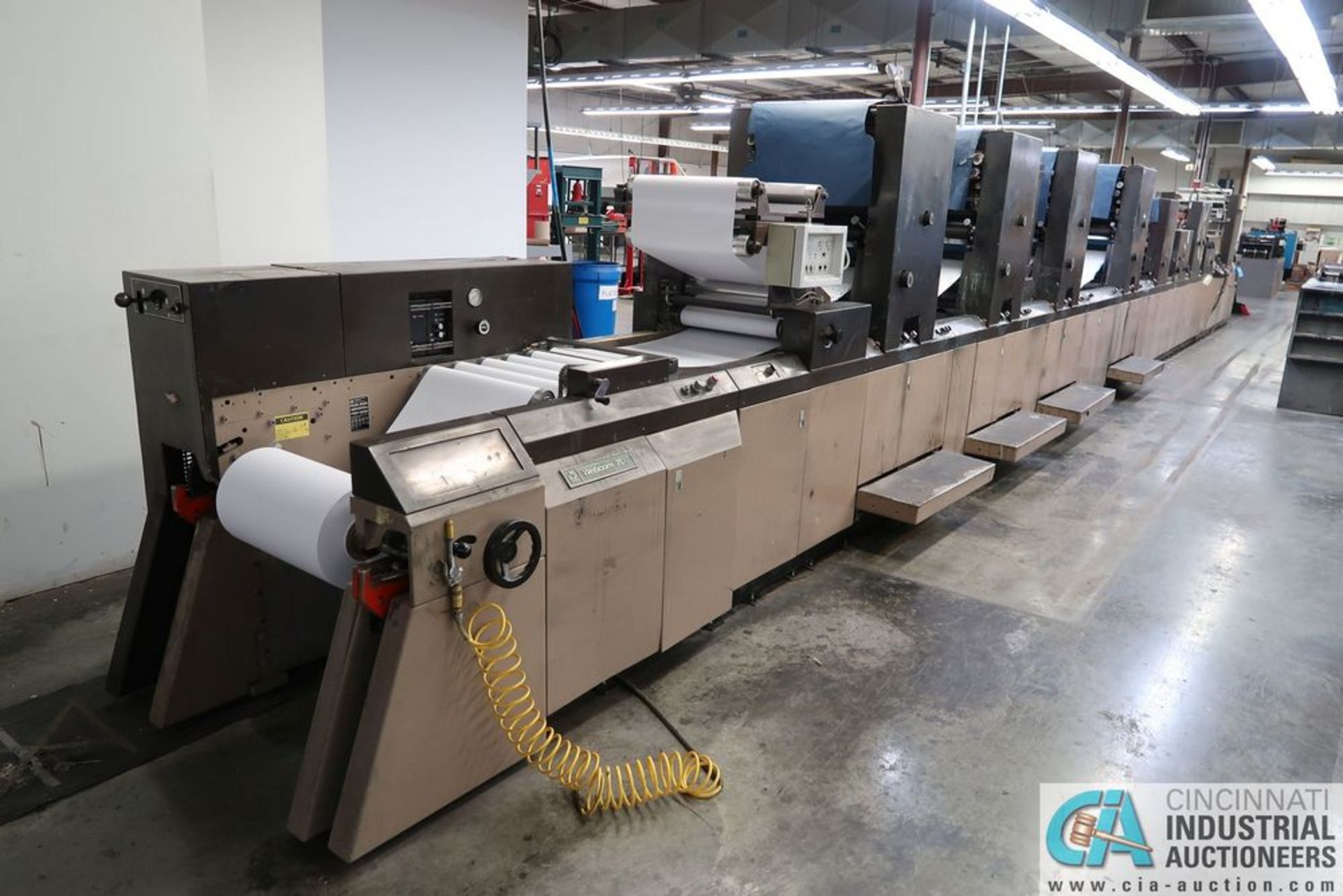 22" X 17" DIDDE 860 4-COLOR WEB PRESS (REBUILT 2001) **Loading Fee Due the "ERRA", $5,000.00** - Image 21 of 39