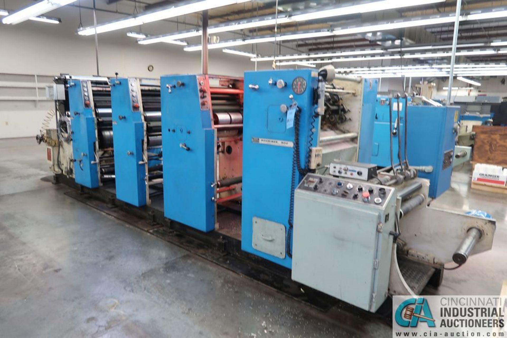 17" X 17-1/2" HARRIS SCHRIBER 500 2-COLOR WEB PRESS; **Loading Fee Due the "ERRA", $2,000.00**