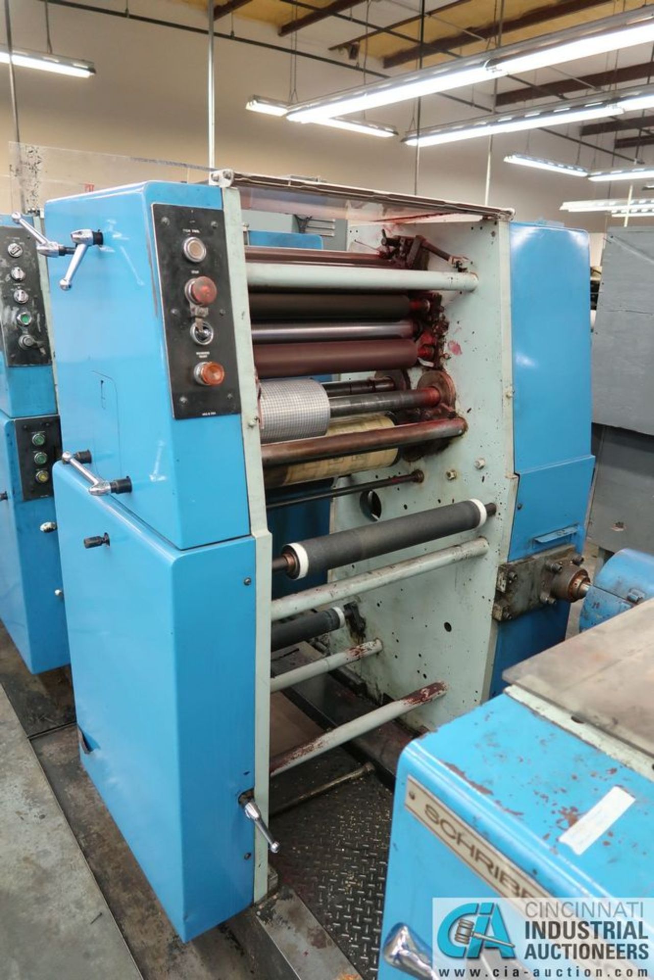 17" X 17-1/2" HARRIS 500 3-COLOR WEB PRESS; **Loading Fee Due the "ERRA" JAS Graphics, $3,600.00** - Image 12 of 20