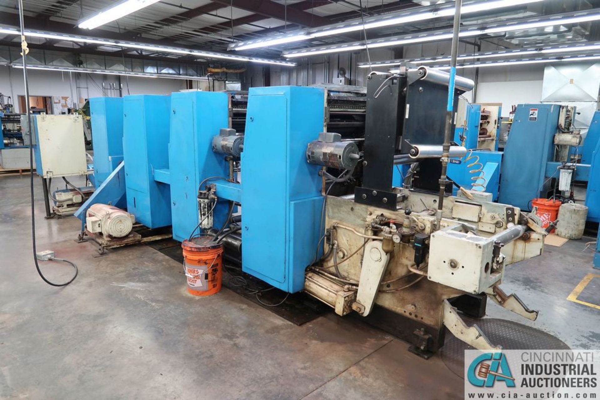 17" X 17-1/2" HARRIS SCHRIBER 500 2-COLOR WEB PRESS; **Loading Fee Due the "ERRA", $2,000.00** - Image 4 of 14