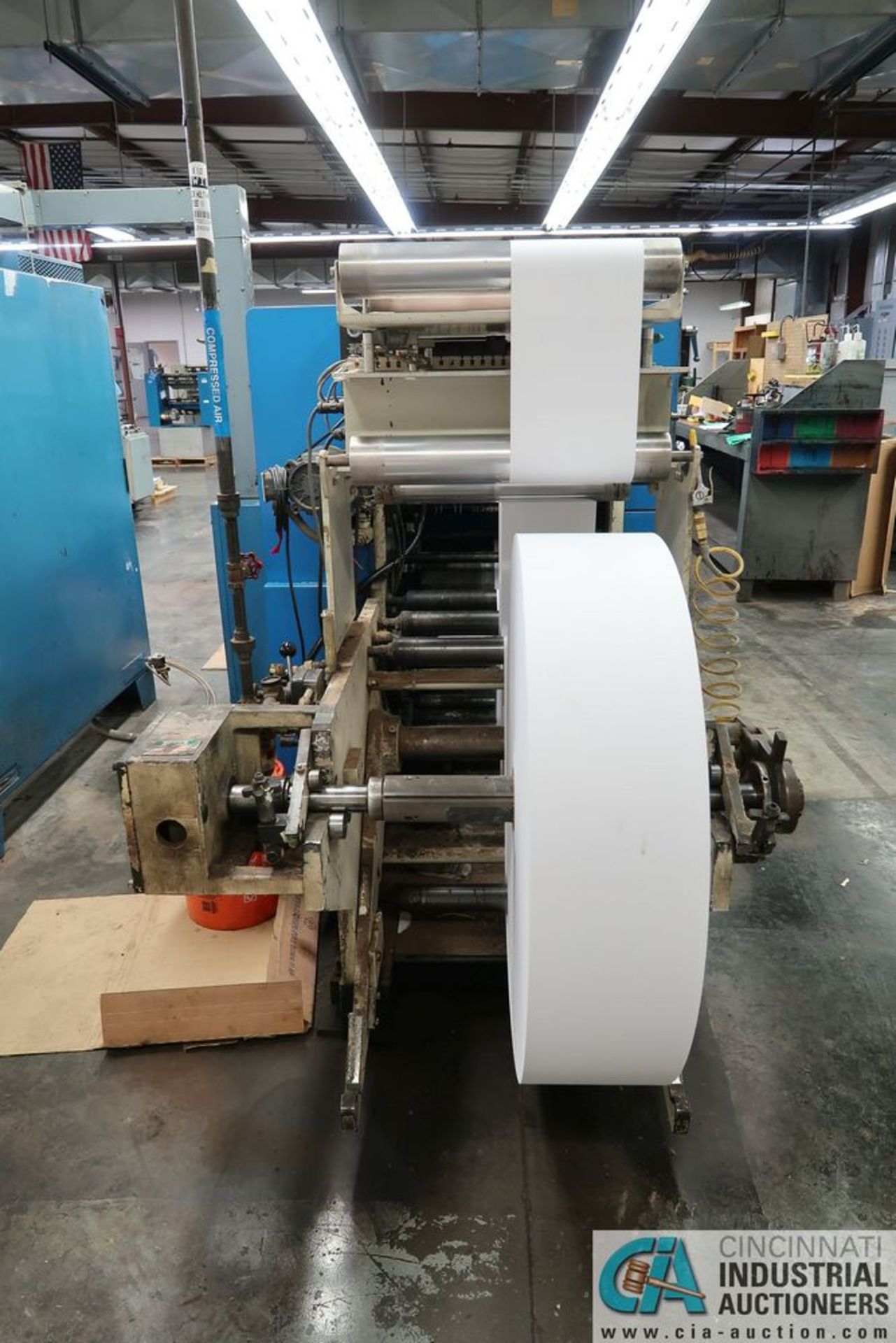 22" X 17-1/2" HARRIS 500H 3-COLOR WEB PRESS; **Loading Fee Due the "ERRA" JAS Graphics, $3,400.00** - Image 6 of 18