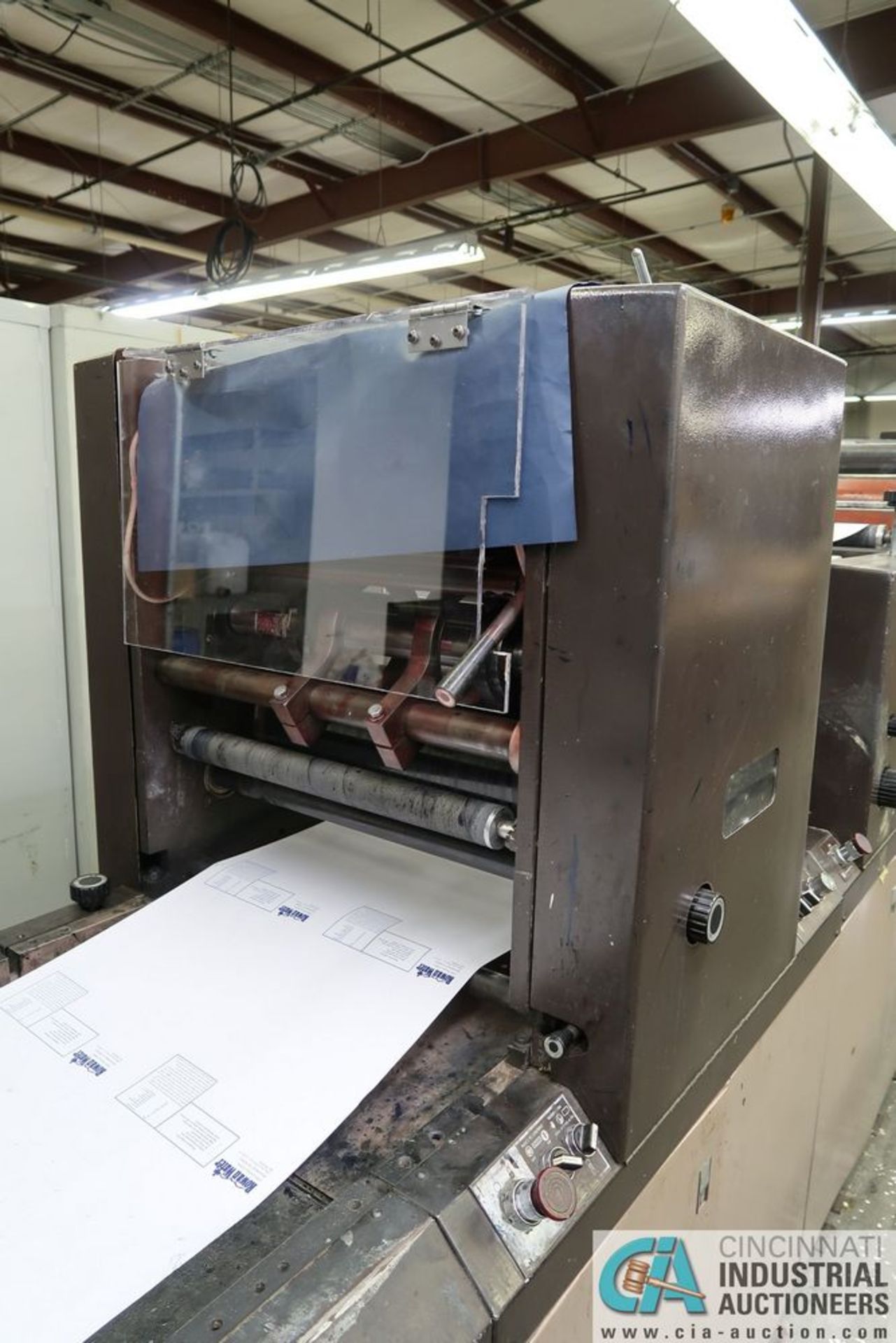 22" X 17" DIDDE 860 4-COLOR WEB PRESS (REBUILT 2001) **Loading Fee Due the "ERRA", $5,000.00** - Image 17 of 39