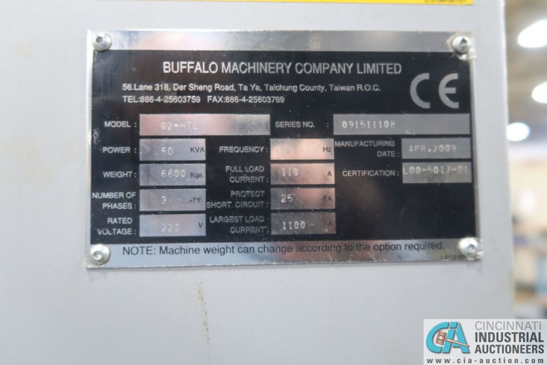 MILLTRONICS SL-12 CNC TURNING CENTER; S/N N/A **Loading Fee Due the "ERRA" R&R Machinery Moving - Image 5 of 12