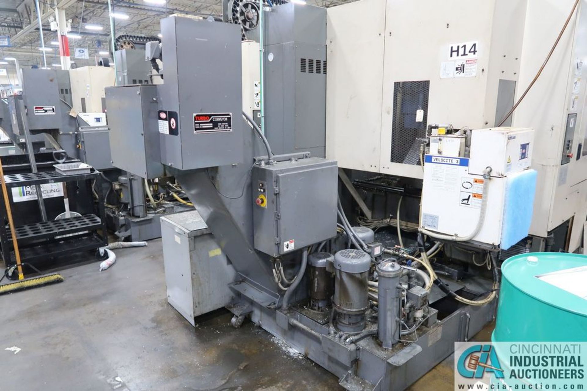 TOYODA MODEL FA-450 III CNC HORIZONTAL MACHINING CENTER; S/N NM9477, **Loading Fee Due the "ERRA" - Image 17 of 19