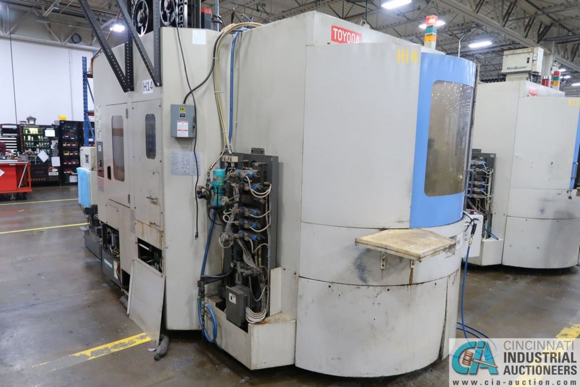 TOYODA MODEL FA-450 III CNC HORIZONTAL MACHINING CENTER; S/N NM9477, **Loading Fee Due the "ERRA" - Image 2 of 19