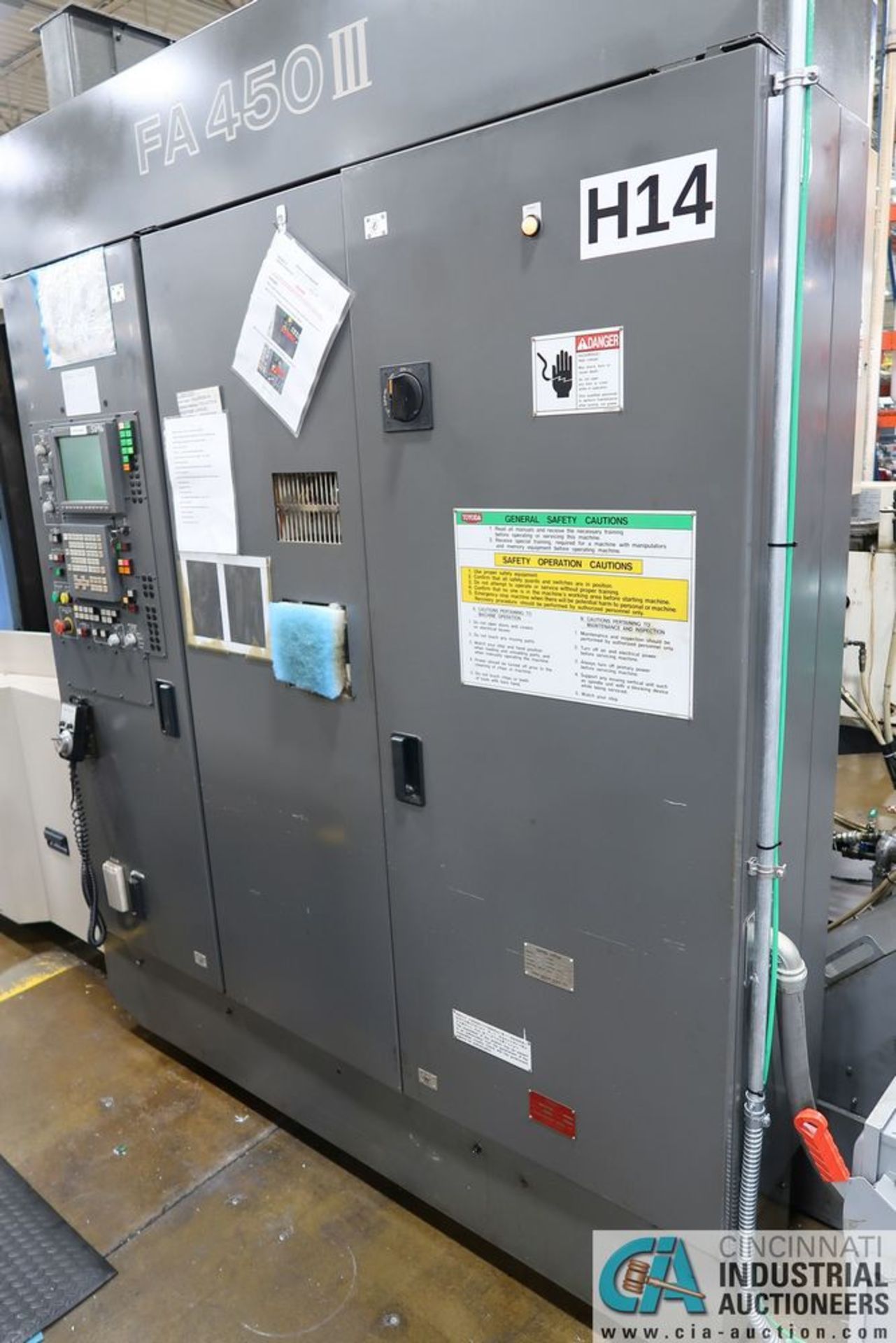 TOYODA MODEL FA-450 III CNC HORIZONTAL MACHINING CENTER; S/N NM9477, **Loading Fee Due the "ERRA" - Image 18 of 19