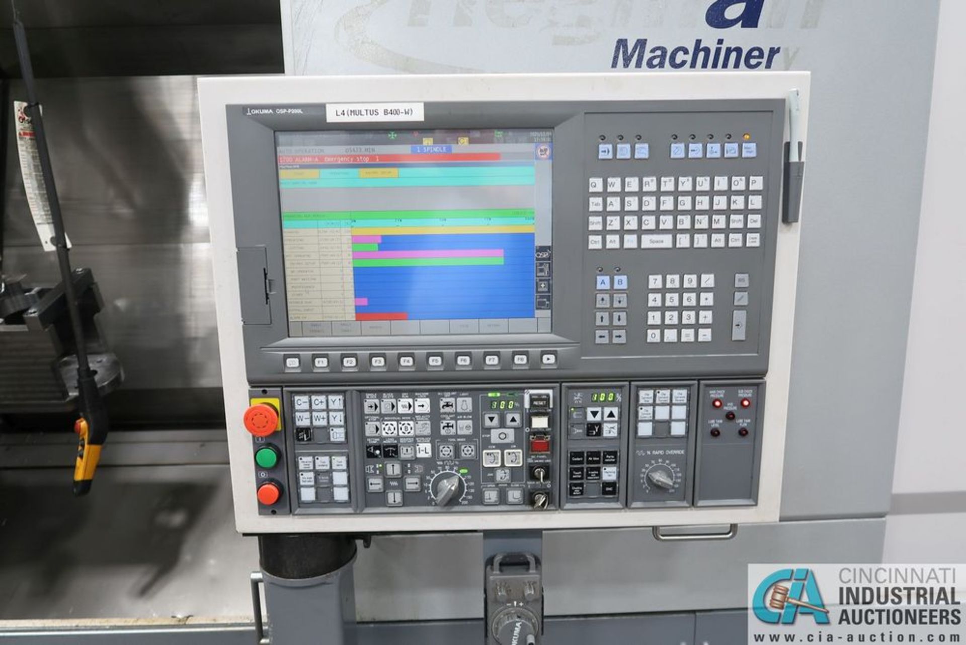 OKUMA MODEL MULTUS B400-W CNC TURNING CENTER; S/N 149732 **Loading Fee Due the "ERRA" R&R Machinery - Image 7 of 17
