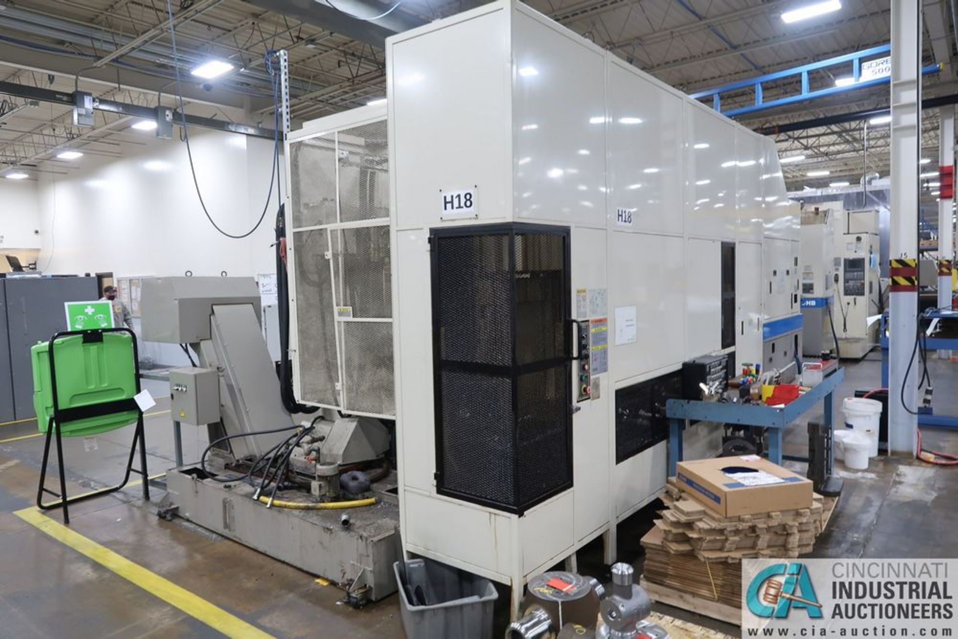 OKUMA MA-50HB CNC HORIZONTAL MACHINING CENTER; S/N 105649, **Loading Fee Due the "ERRA" R&R Machine - Image 3 of 17