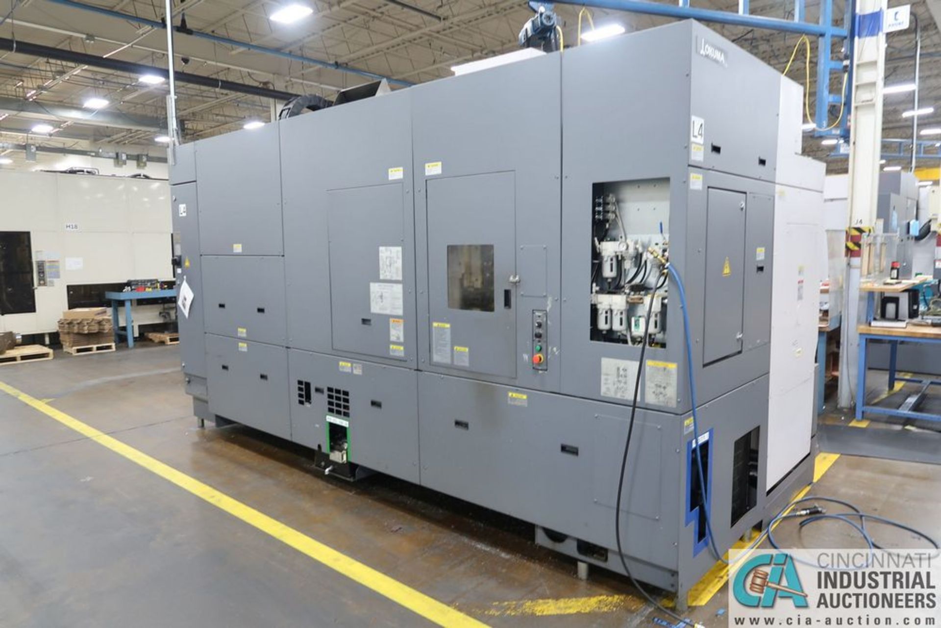 OKUMA MODEL MULTUS B400-W CNC TURNING CENTER; S/N 149732 **Loading Fee Due the "ERRA" R&R Machinery - Image 4 of 17