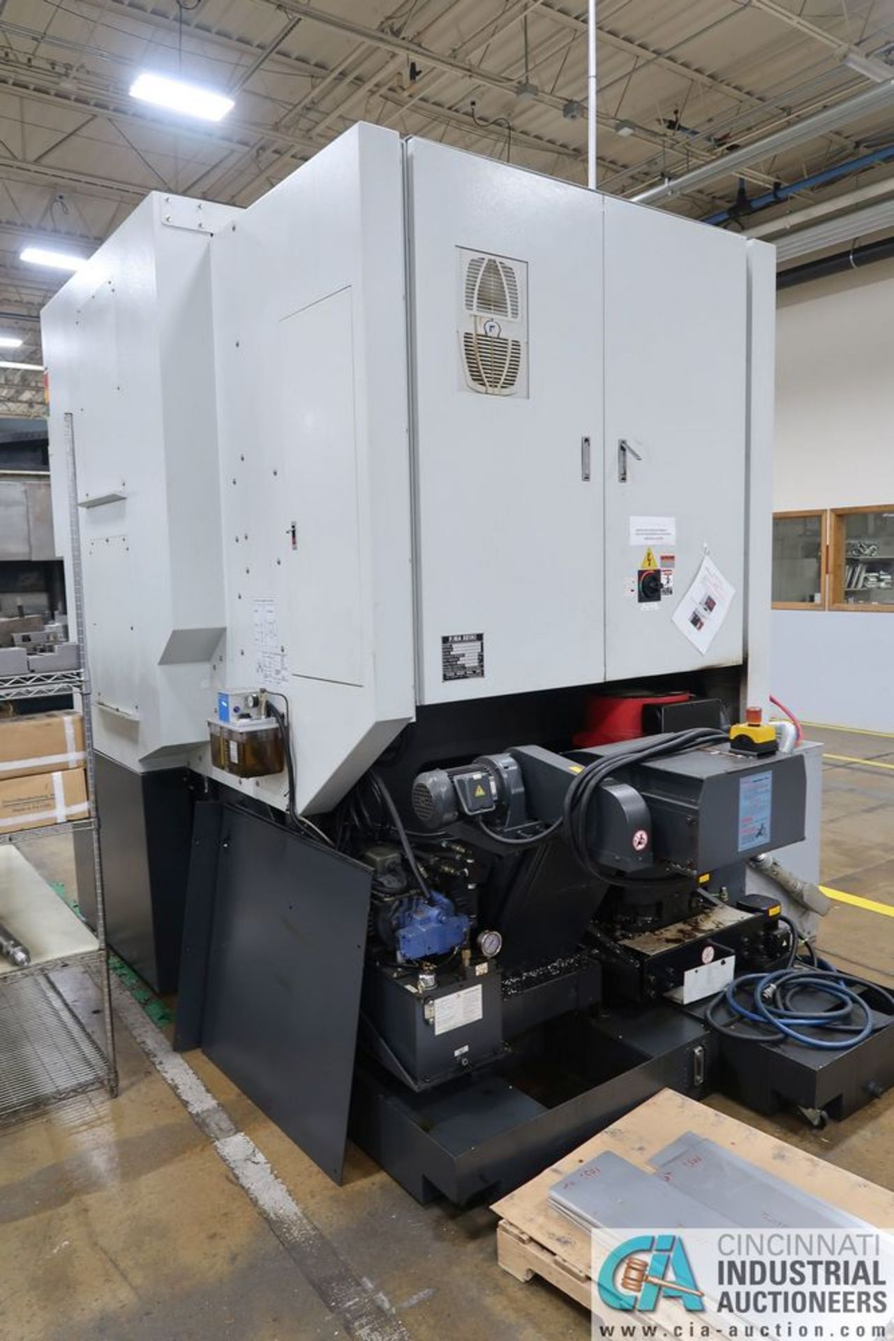 18" YAMA SEIKI MODEL GV-800M CNC VERTICAL TURRET LATHE WITH LIVE TOOLING; S/N 96F003 **Loading - Image 4 of 12