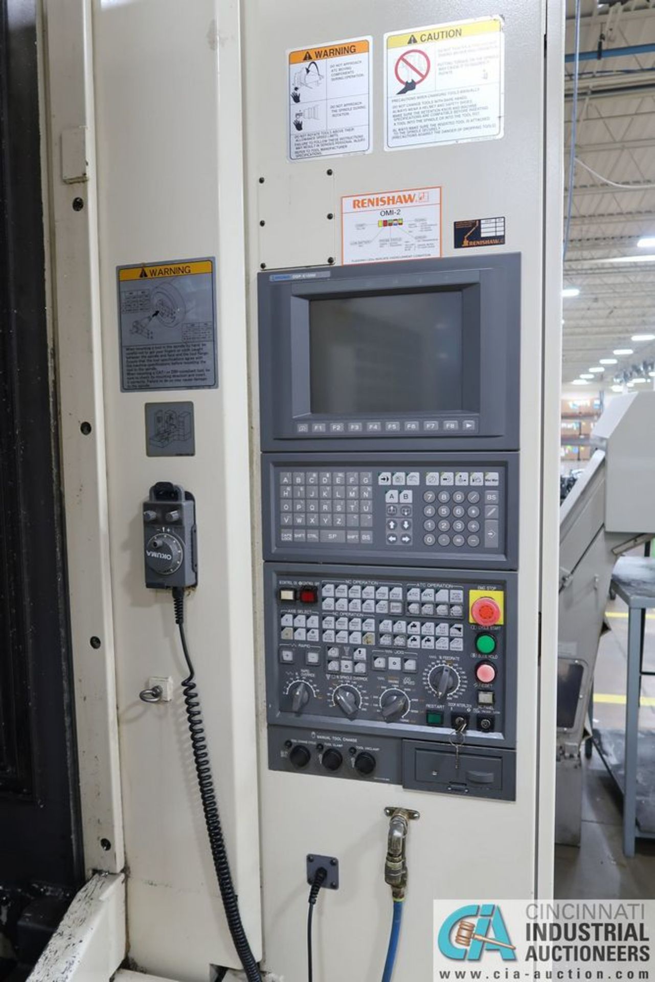 OKUMA MA-50HB CNC HORIZONTAL MACHINING CENTER; S/N 105649, **Loading Fee Due the "ERRA" R&R Machine - Image 5 of 17