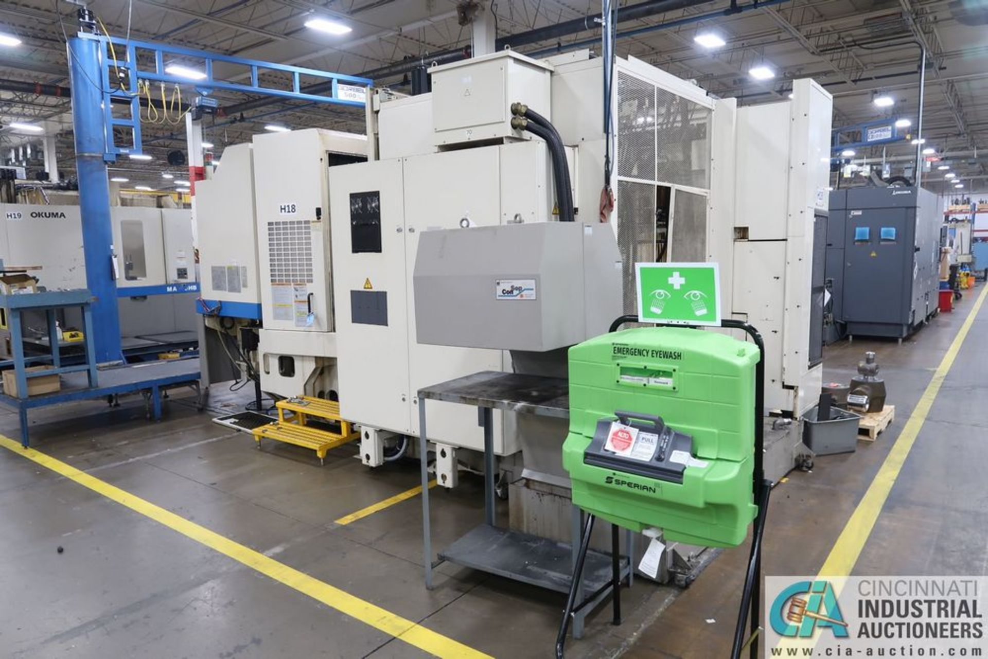 OKUMA MA-50HB CNC HORIZONTAL MACHINING CENTER; S/N 105649, **Loading Fee Due the "ERRA" R&R Machine - Image 4 of 17