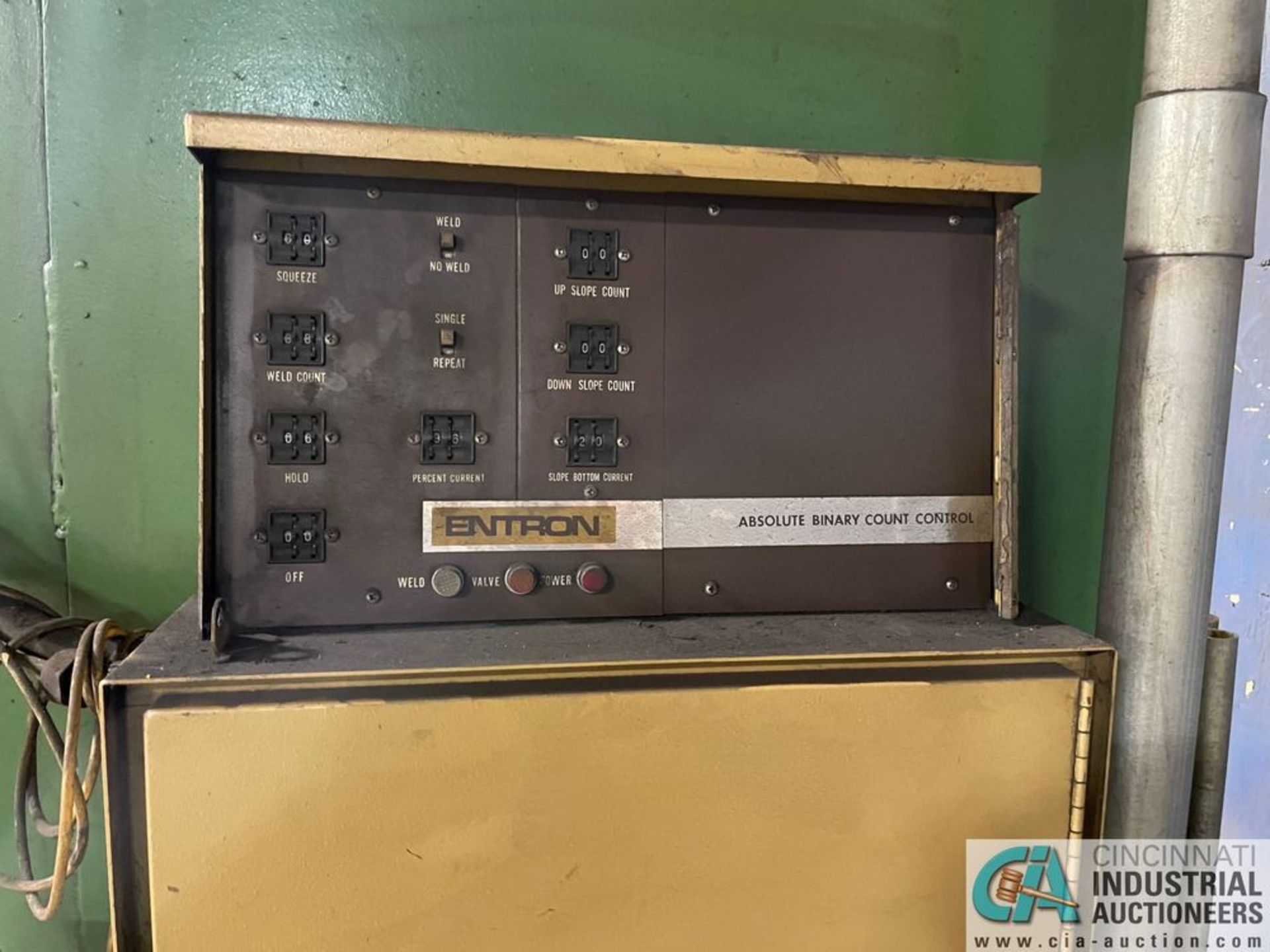 150-KVA BANNER MODEL ZAP150A24 PRESS TYPE SPOT WELDER; **Loading Fee Due the "ERRA" $500.00** - Image 3 of 5