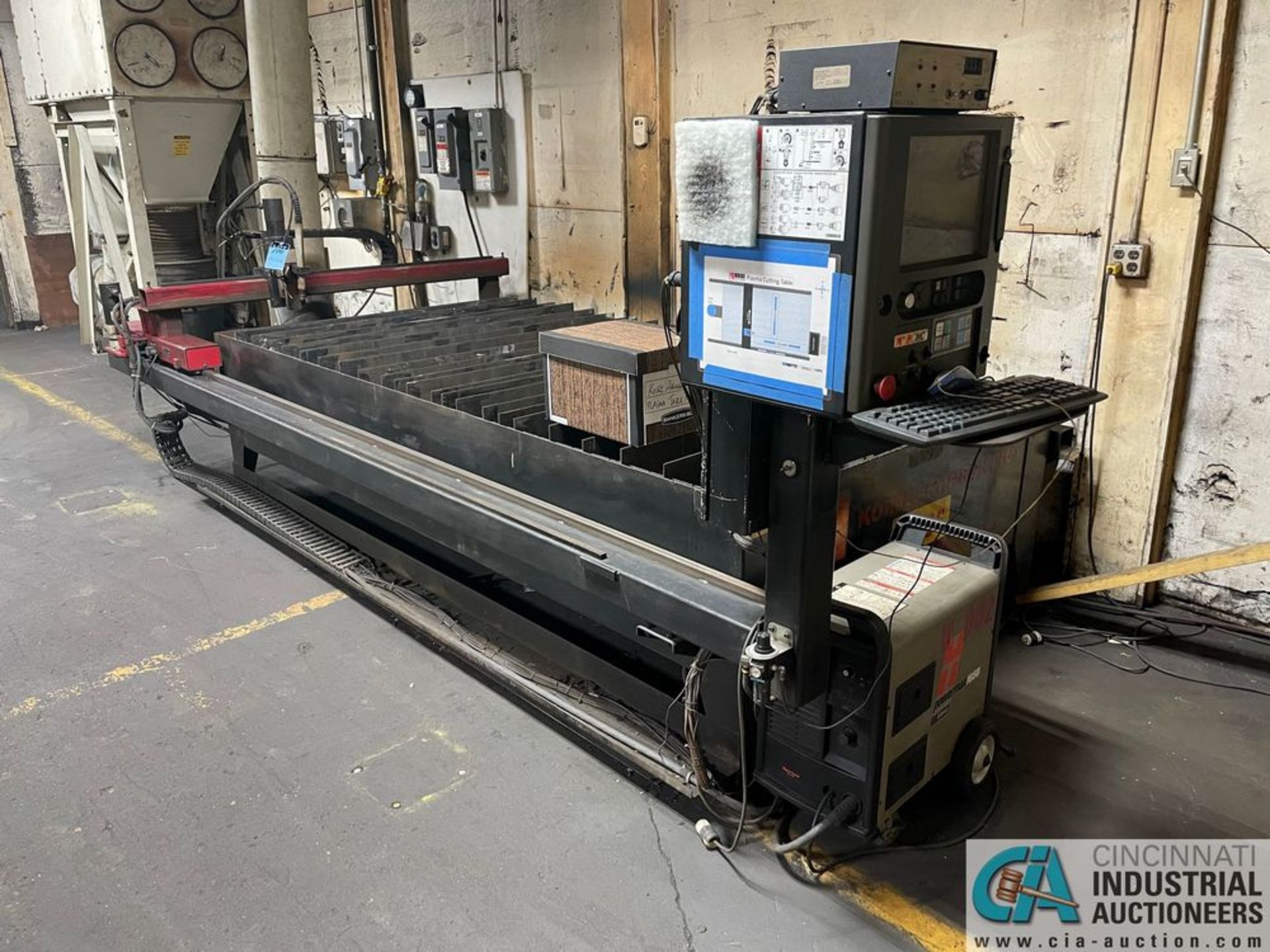 5' X 10' KOIKE ARONSON MODEL MNM-1500 CNC PLASMA TABLE; **Loading Fee Due to "ERRA" $1,000.00**