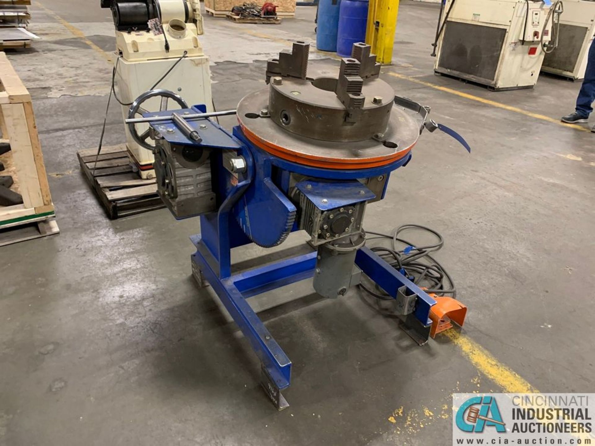 1,500-LB. FAB CORP. TILTING & ROTATING WELD POSITIONER; **Loading Fee Due the "ERRA" $150.00** - Image 2 of 10
