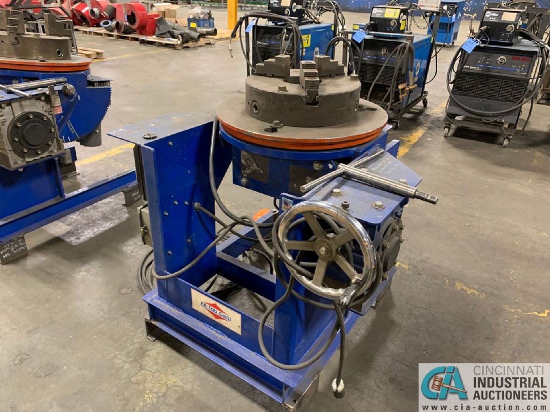 1,500-LB. FAB CORP. TILTING & ROTATING WELD POSITIONER; **Loading Fee Due the "ERRA" $150.00** - Image 6 of 9