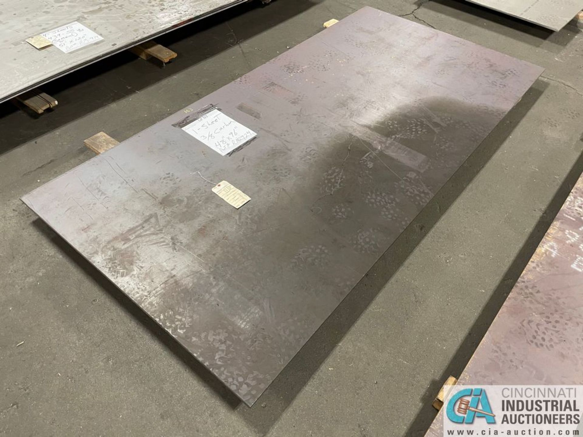 SHEET - 3/8" THICK X 48" X 96" CARBON STEEL
