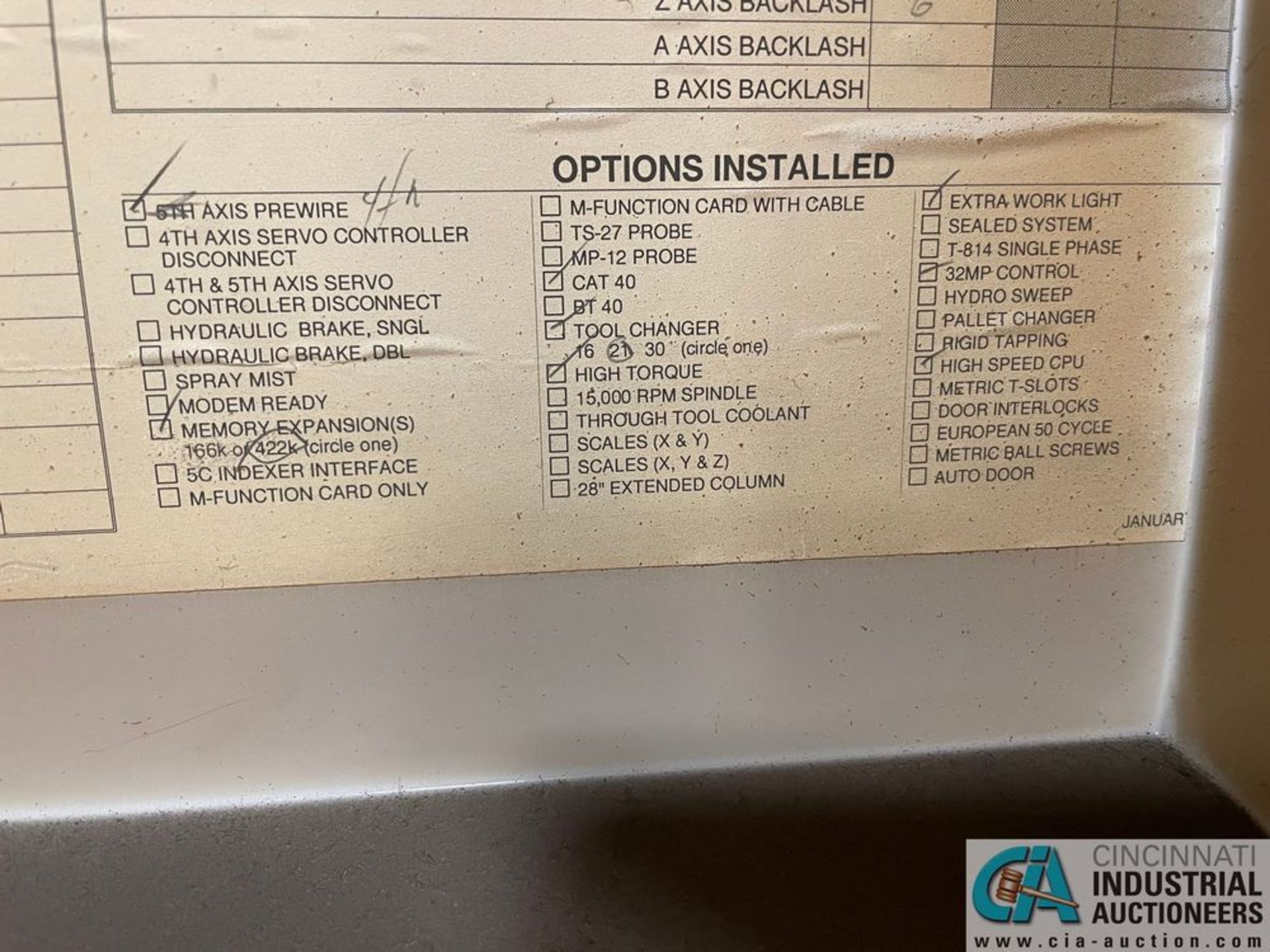 FADAL VMC6030 CNC VERTICAL MACHINING CENTER; **Loading Fee Due the "ERRA" Affordable Rigging, $750 - Image 11 of 11