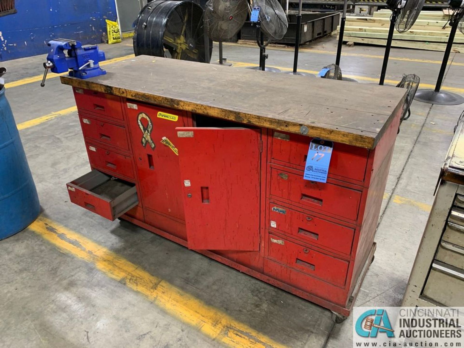 24" X 64" PORTABLE TOOLBOX