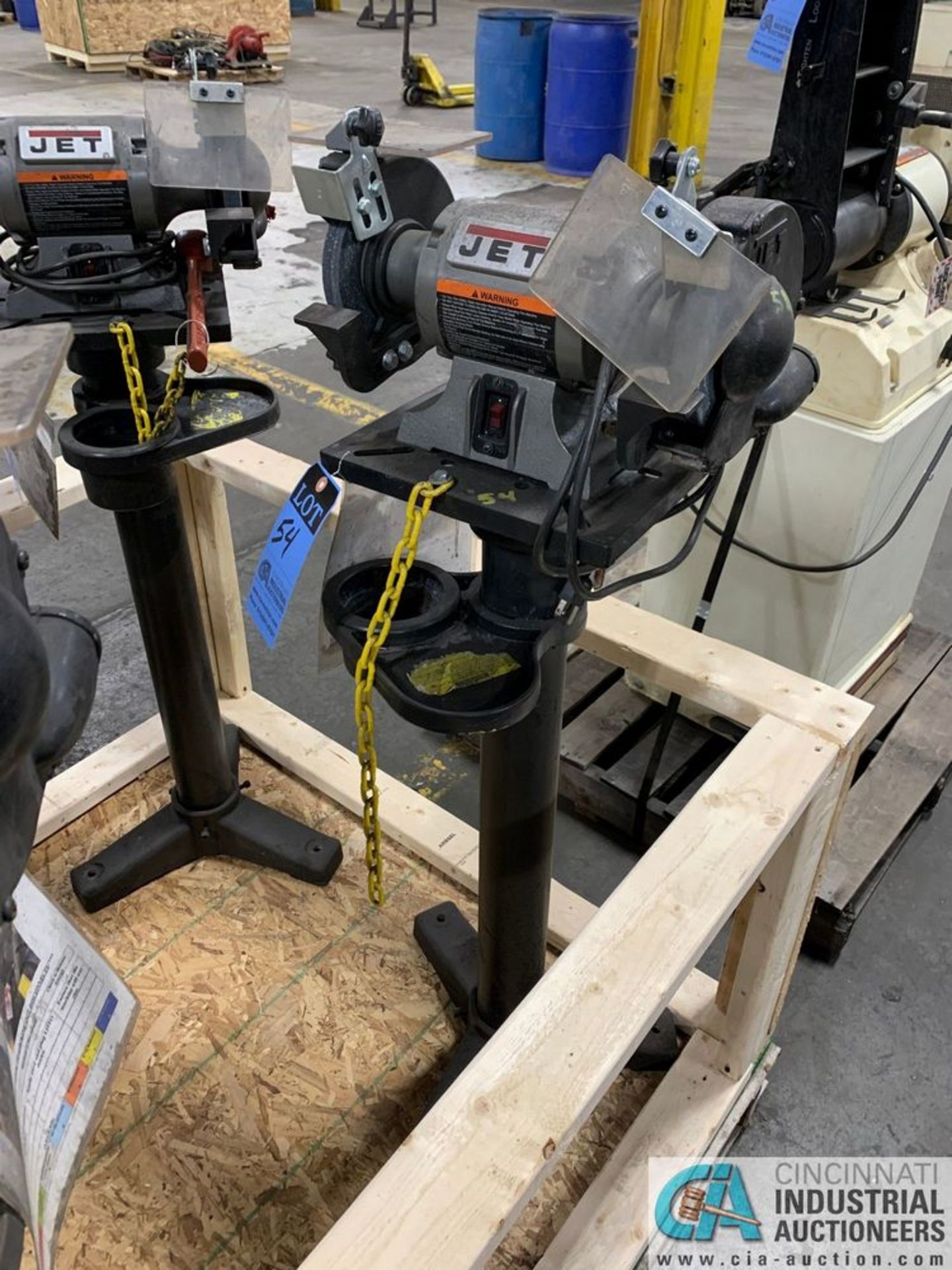 6" JET 1/2-HP PEDESTAL GRINDER