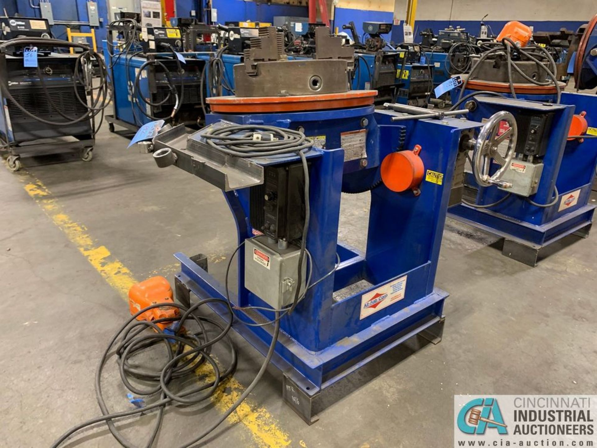 1,500-LB. FAB CORP. TILTING & ROTATING WELD POSITIONER; **Loading Fee Due the "ERRA" $150.00** - Image 10 of 10