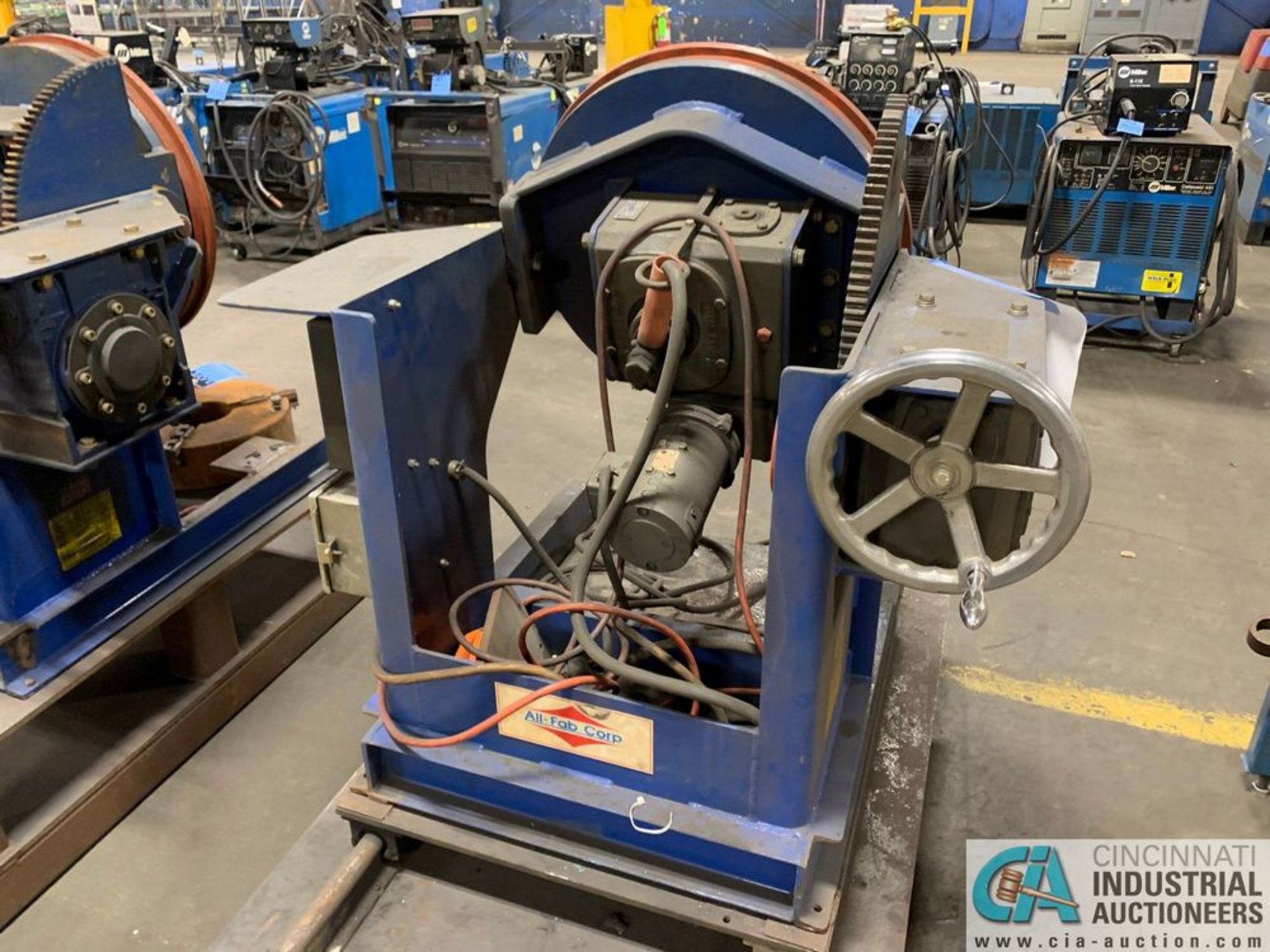 1,500-LB. FAB CORP. TILTING & ROTATING WELD POSITIONER; **Loading Fee Due the "ERRA" $150.00** - Image 5 of 10