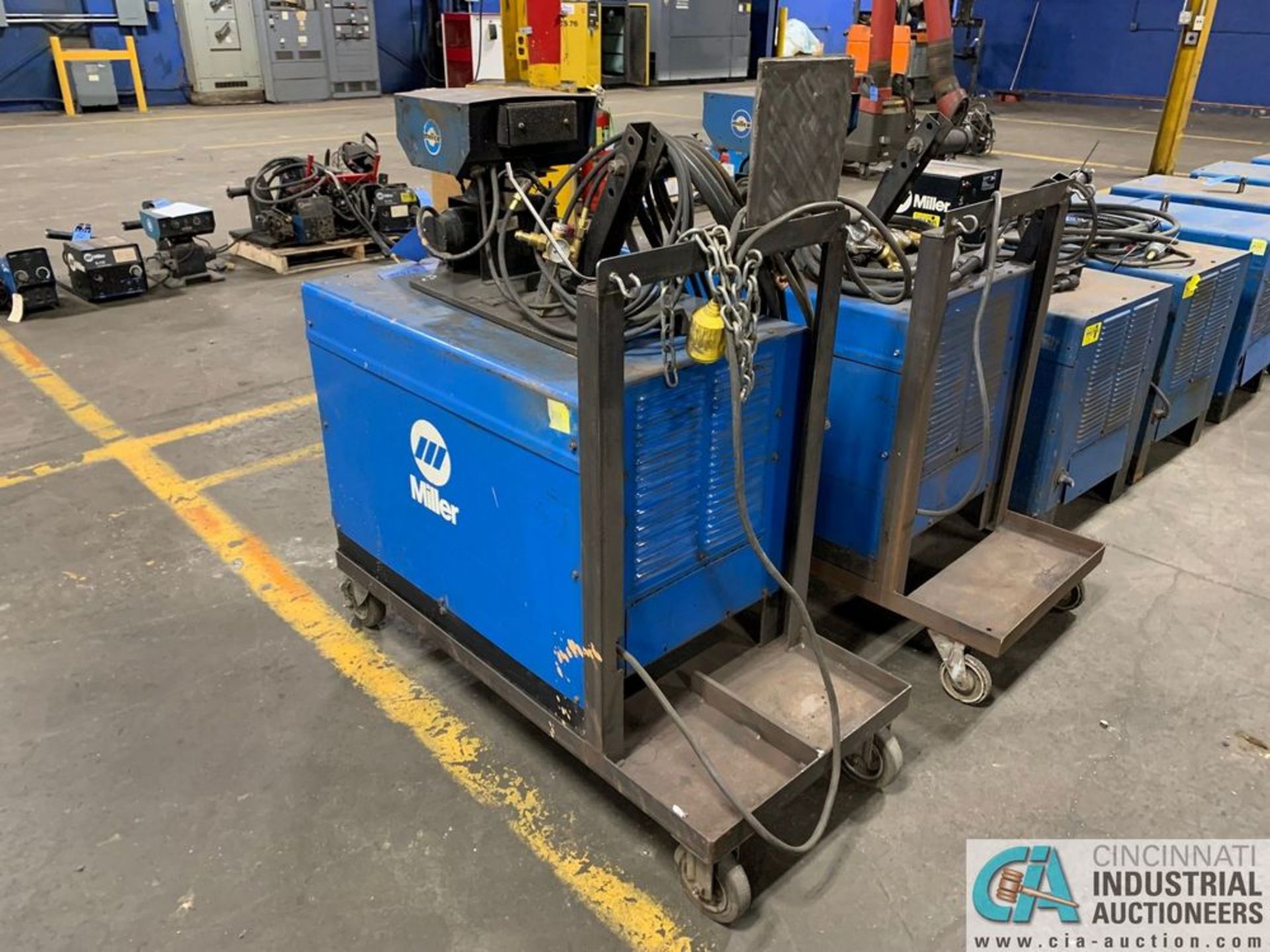 MILLER DELTAWELD 450 WELDER W/ S52E WIRE FEED - Image 7 of 7