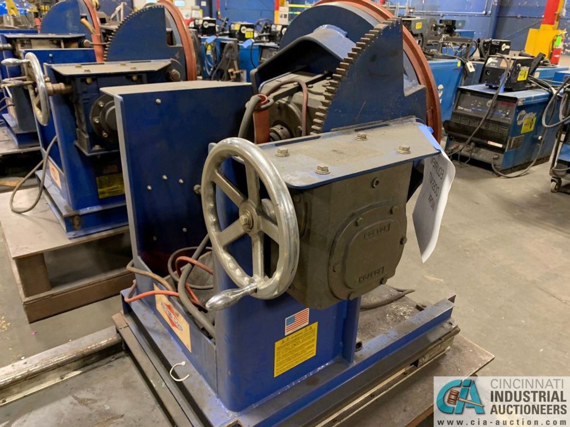 1,500-LB. FAB CORP. TILTING & ROTATING WELD POSITIONER; **Loading Fee Due the "ERRA" $150.00** - Image 4 of 10
