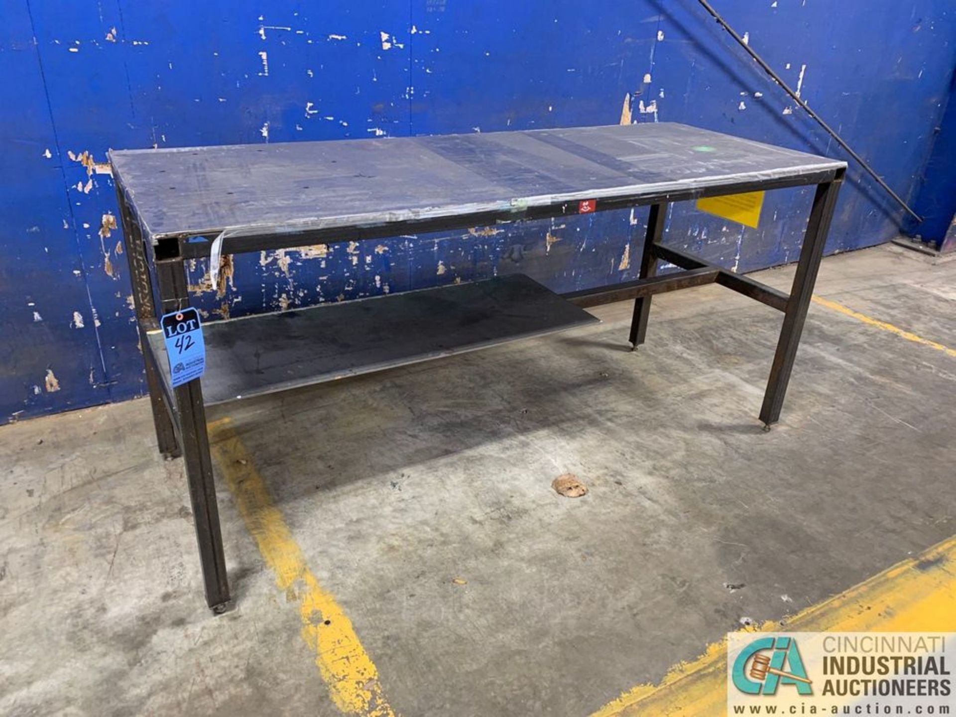 31" X 80" H.D. STEEL TABLE