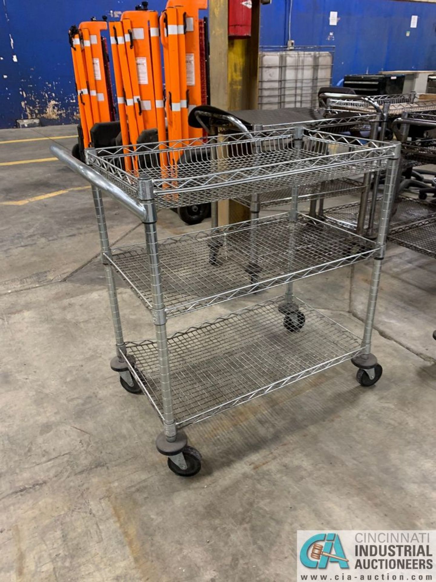 (LOT) (5) WIRE FRAME CARTS - Image 2 of 2