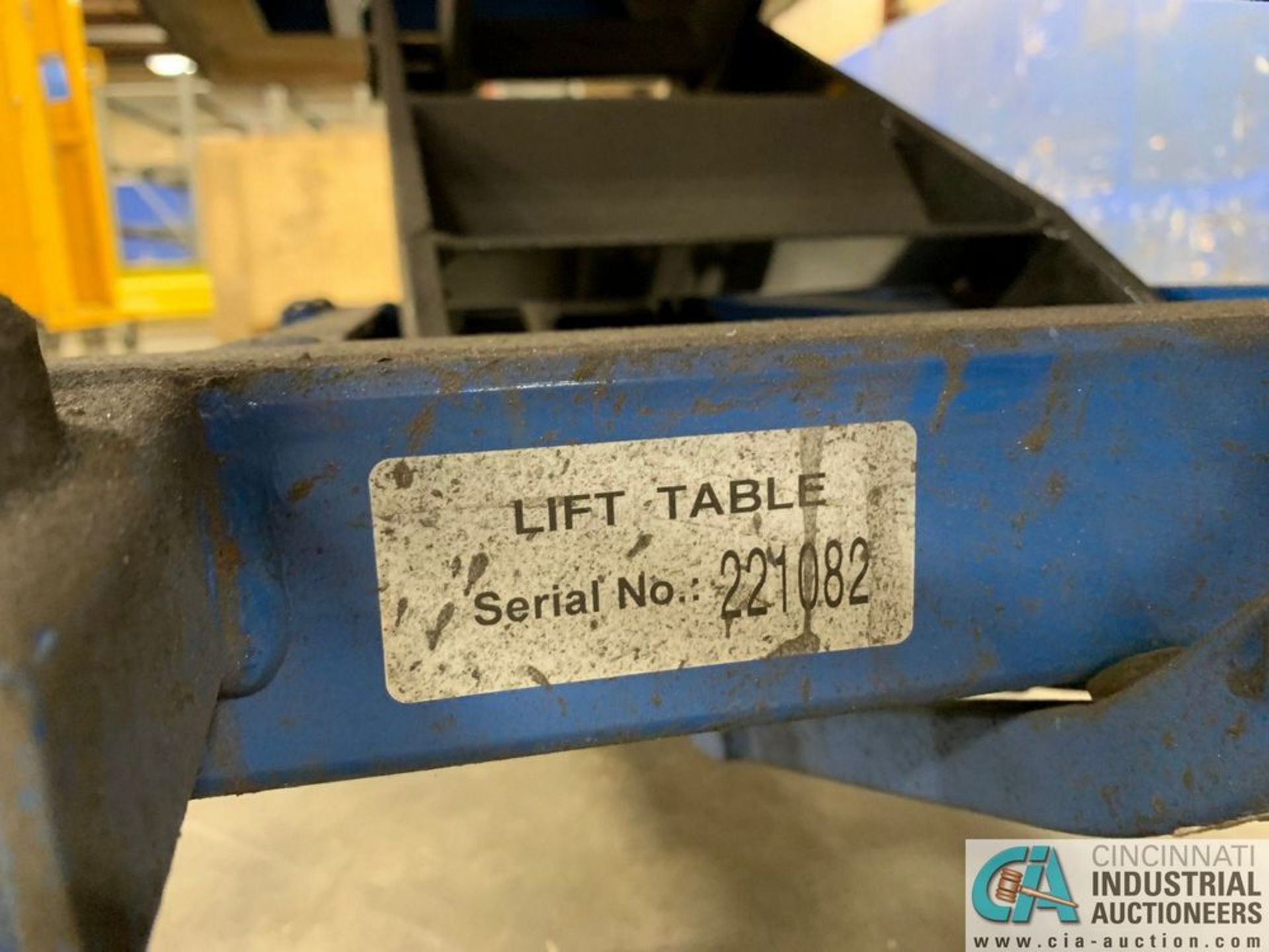 2,200-LB GLOBAL HYDRAULIC LIFT TABLE W/ 32" X 70" PLATE - Image 3 of 3