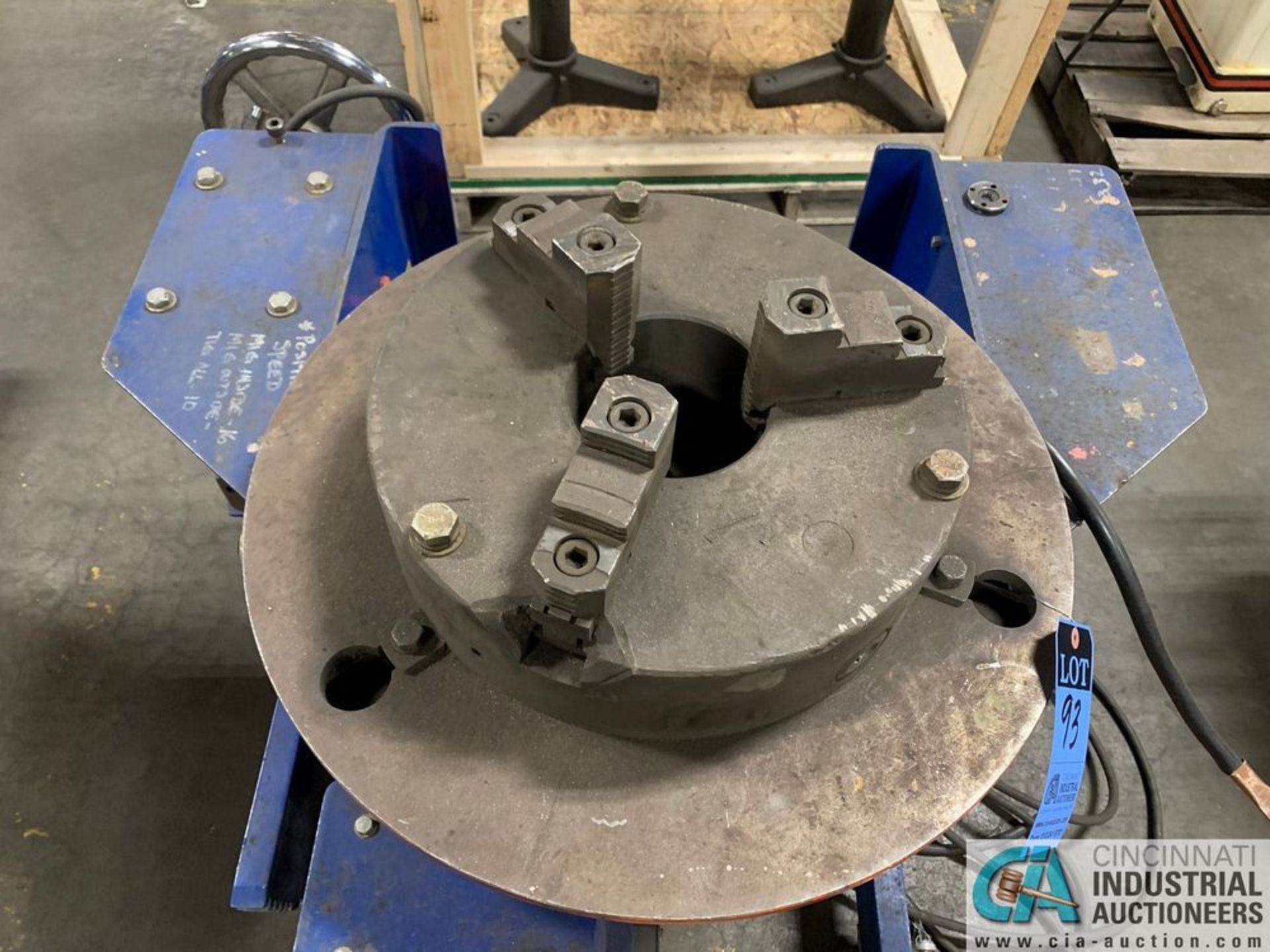 1,500-LB. FAB CORP. TILTING & ROTATING WELD POSITIONER; **Loading Fee Due the "ERRA" $150.00** - Image 3 of 9