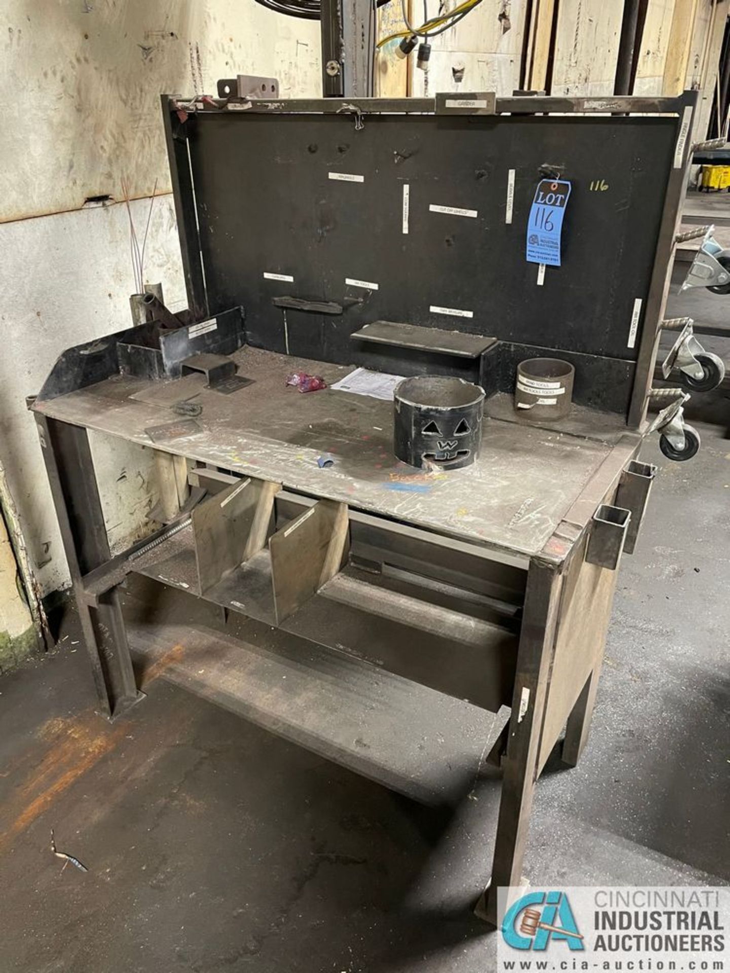 2' X 4' H.D. HEAVY STEEL TABLE