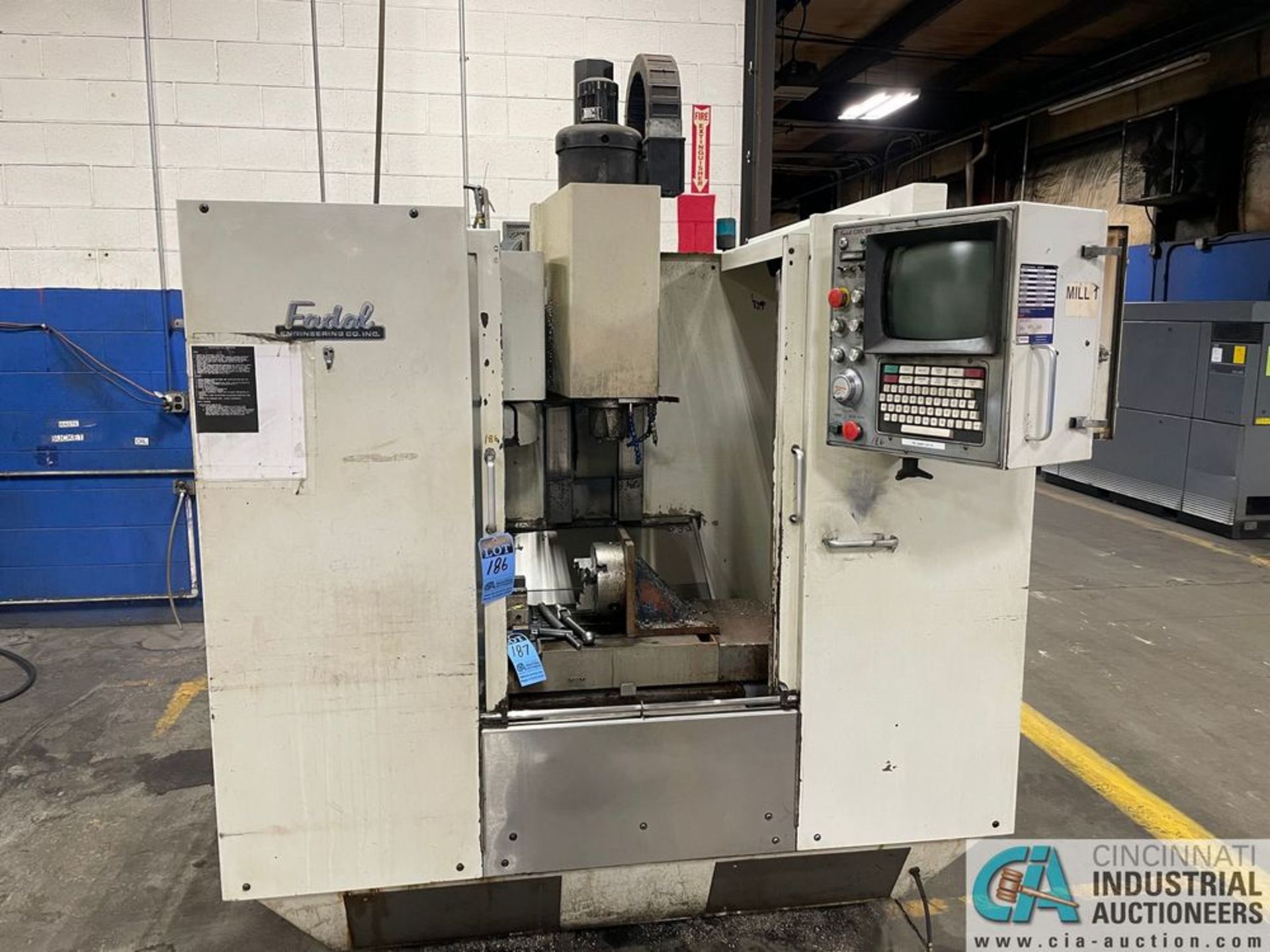 FADAL VMC20 CNC VERTICAL MACHINING CENTER; **Loading Fee Due the "ERRA" Affordable Rigging, $500.00