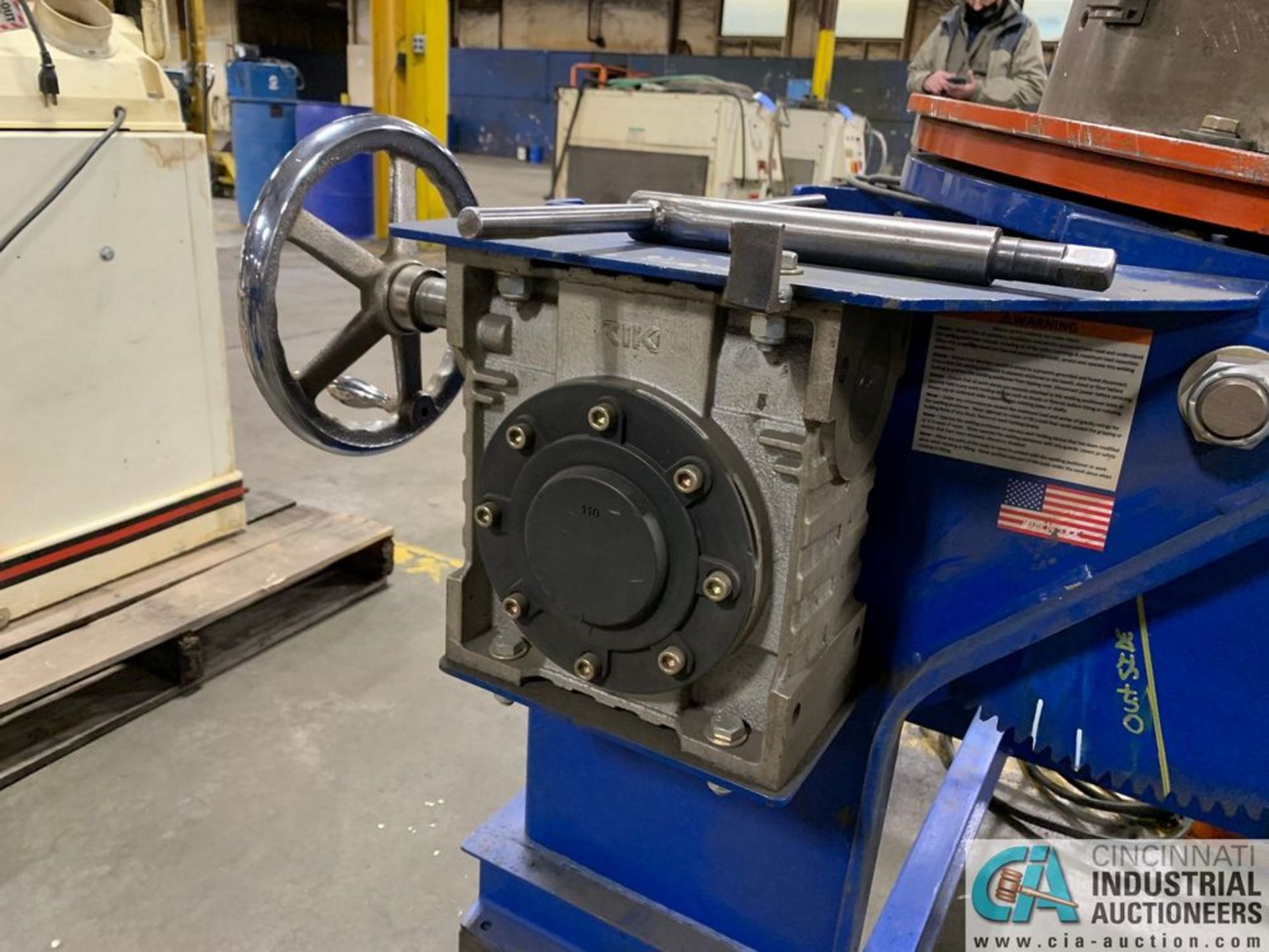 1,500-LB. FAB CORP. TILTING & ROTATING WELD POSITIONER; **Loading Fee Due the "ERRA" $150.00** - Image 5 of 10