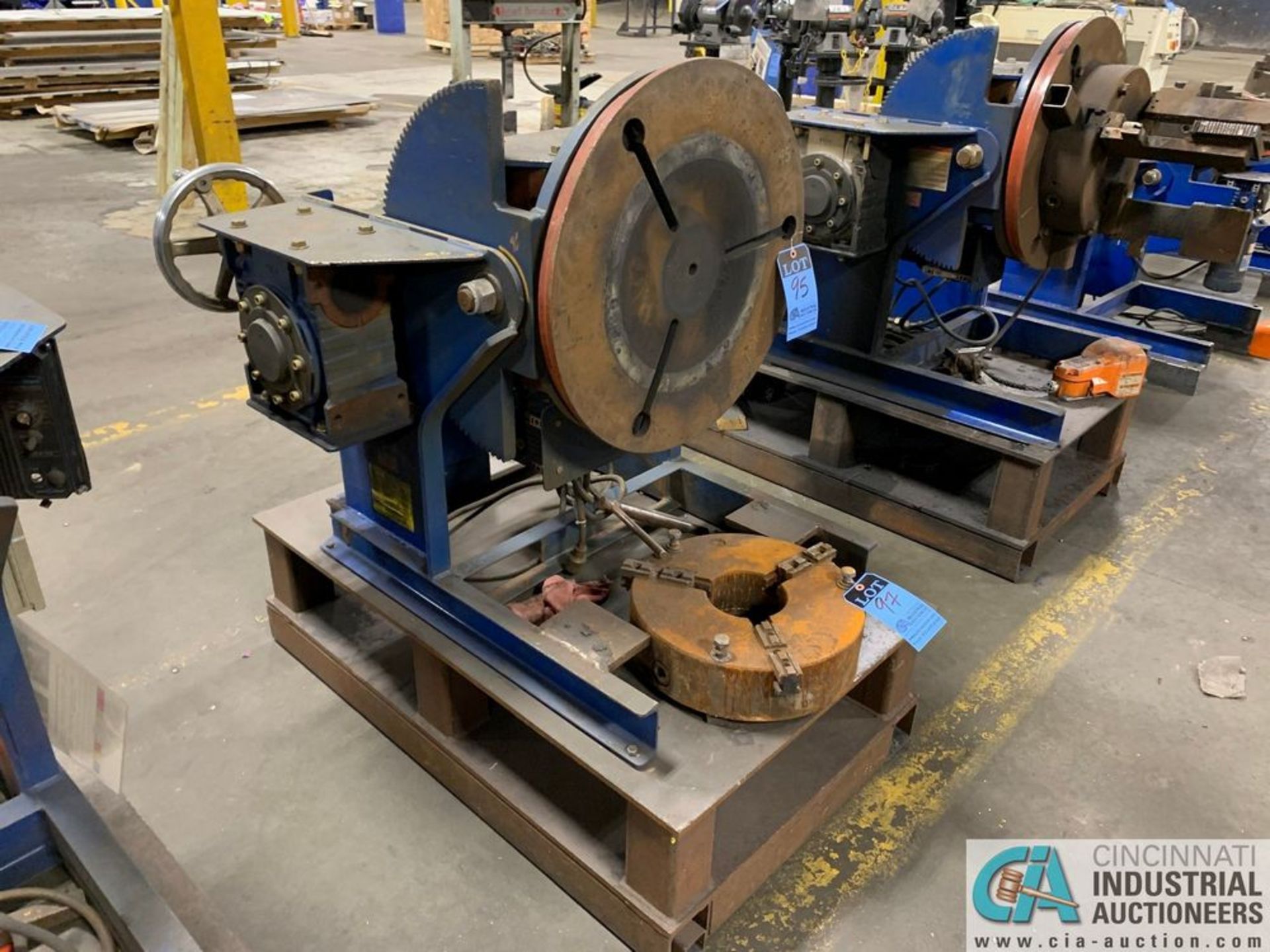 1,500-LB. FAB CORP. TILTING & ROTATING WELD POSITIONER; **Loading Fee Due the "ERRA" $150.00** - Image 2 of 8