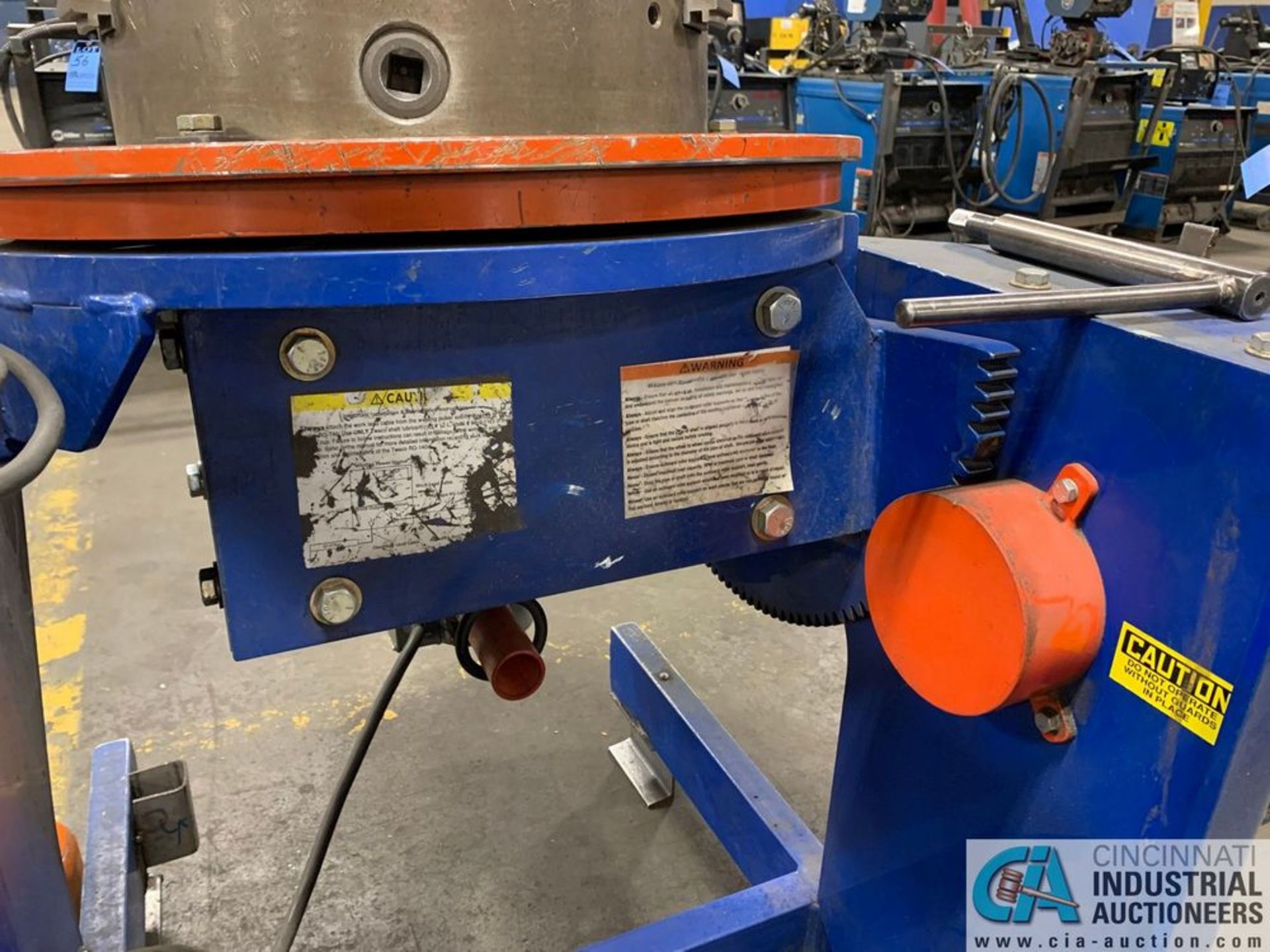 1,500-LB. FAB CORP. TILTING & ROTATING WELD POSITIONER; **Loading Fee Due the "ERRA" $150.00** - Image 7 of 10