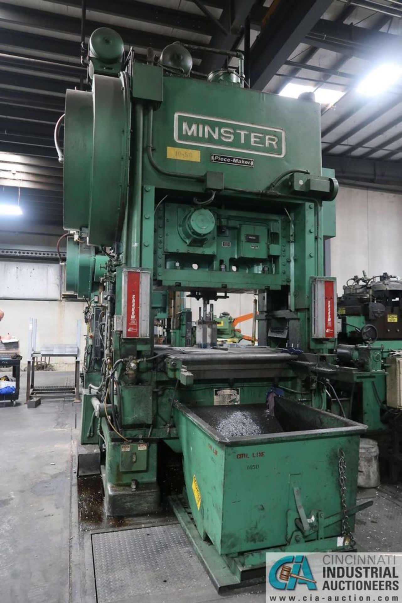 150 TON MINSTER PIECE-MAKER P2-150-54 SSDC PRESS**Loading Fee Due the "ERRA" Reppert Rigging, $TBD** - Image 14 of 27