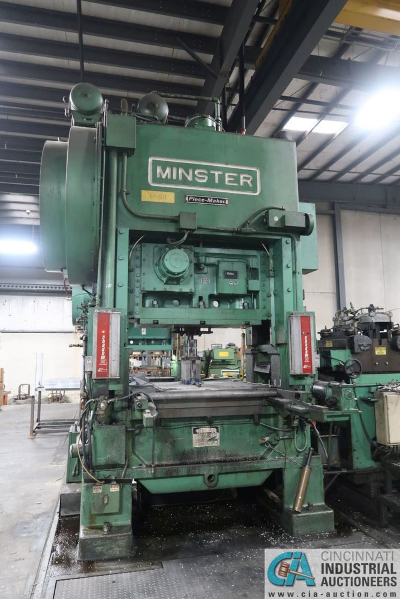 150 TON MINSTER PIECE-MAKER P2-150-54 SSDC PRESS**Loading Fee Due the "ERRA" Reppert Rigging, $TBD** - Image 3 of 27