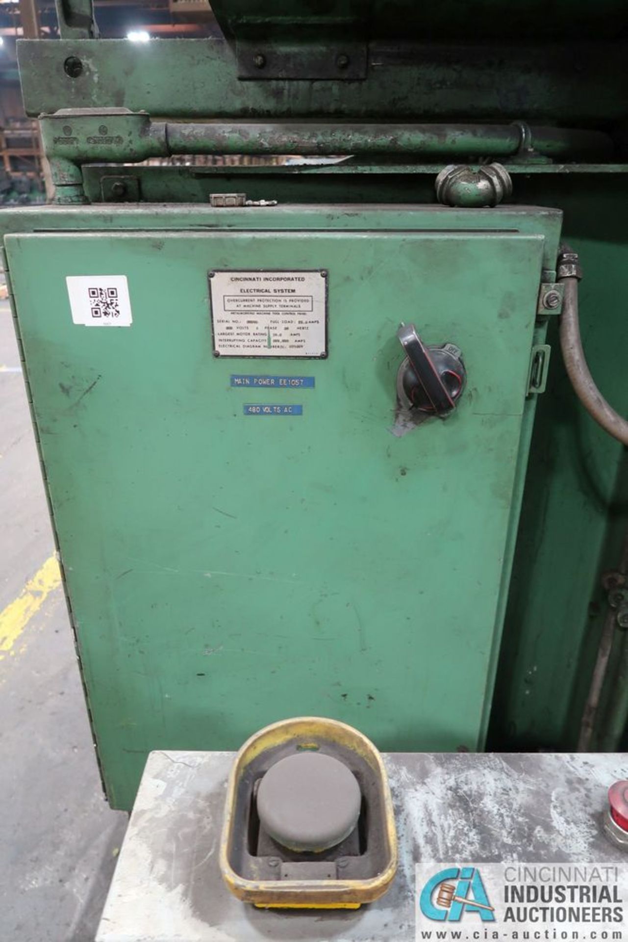 225 TON X 16' CINCINNATI 9-SERIES MECHANICAL PRESS BRAKE; **Loading Fee Due the "ERRA" $2,500.00** - Image 11 of 14