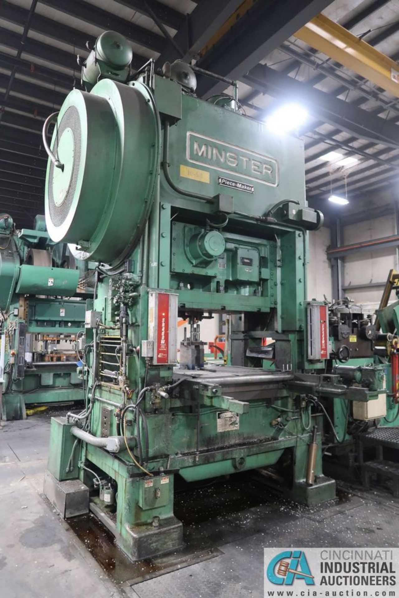 150 TON MINSTER PIECE-MAKER P2-150-54 SSDC PRESS**Loading Fee Due the "ERRA" Reppert Rigging, $TBD**