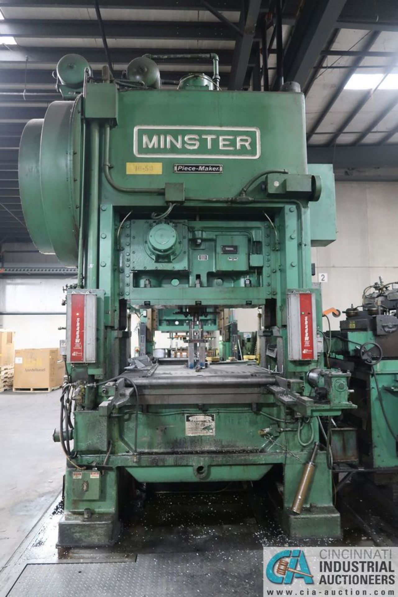 150 TON MINSTER PIECE-MAKER P2-150-54 SSDC PRESS**Loading Fee Due the "ERRA" Reppert Rigging, $TBD** - Image 4 of 27