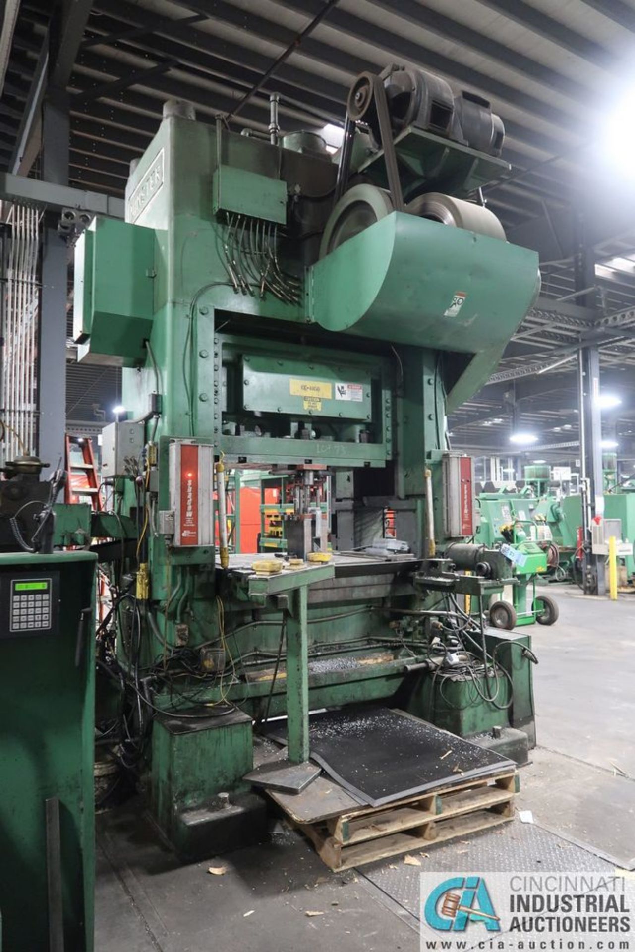 150 TON MINSTER PIECE-MAKER P2-150-54 SSDC PRESS**Loading Fee Due the "ERRA" Reppert Rigging, $TBD** - Image 26 of 27