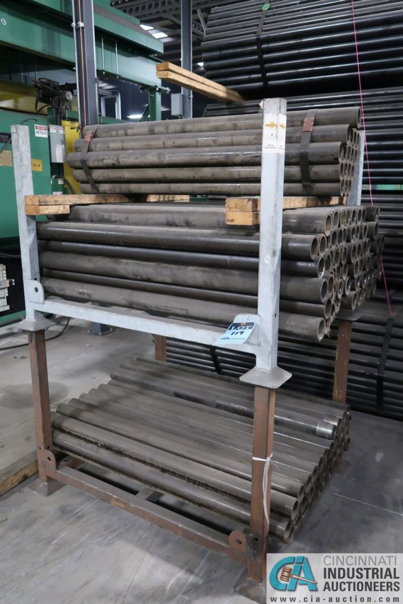 (LOT) APPROX. 3,592 LBS. 2.75" X 9/32" X 48" TUBE (121) PCS**Subject to Bid Confirmation**