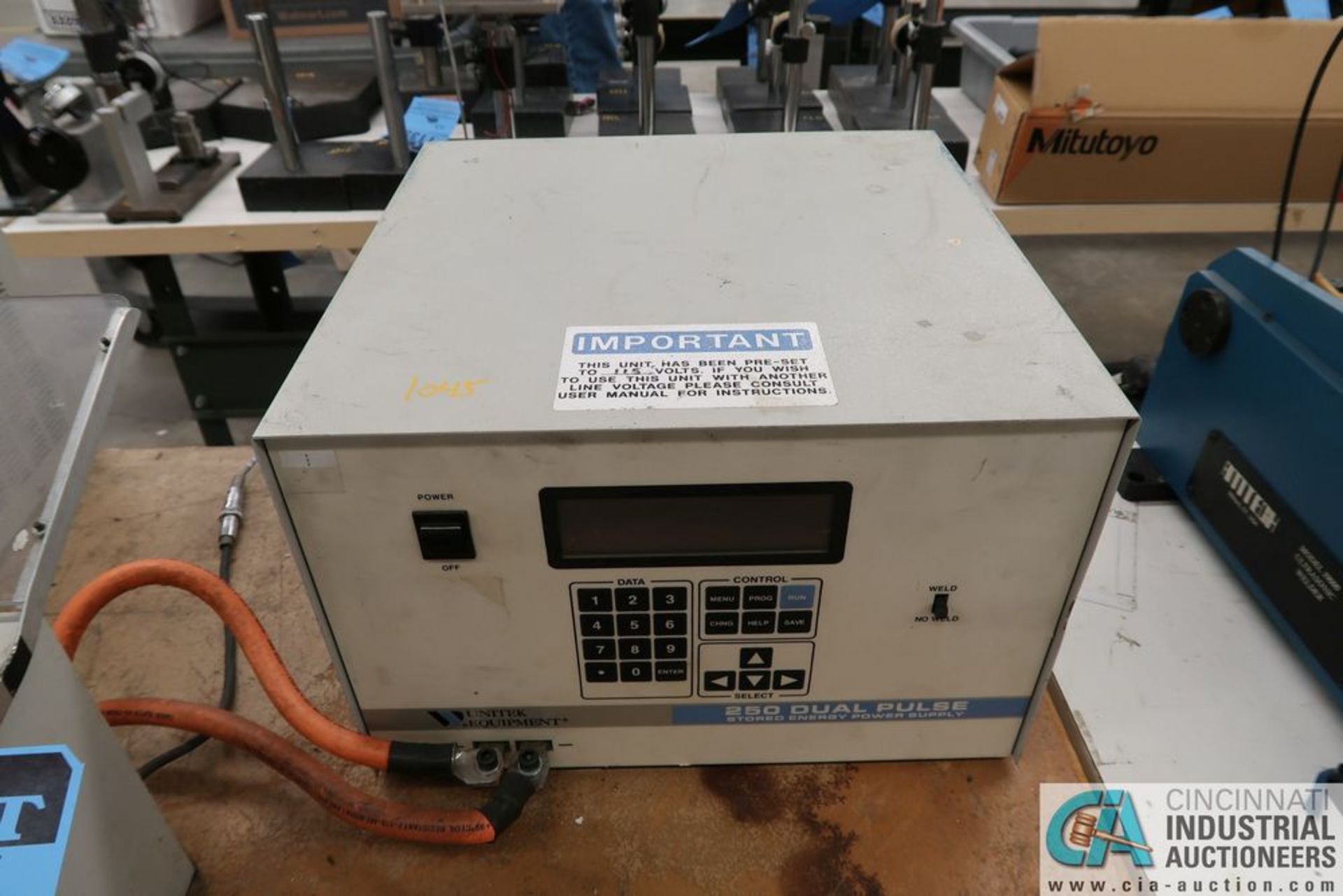 UNITEK MODEL 1-250-03 SPOT WELDER - Image 2 of 5