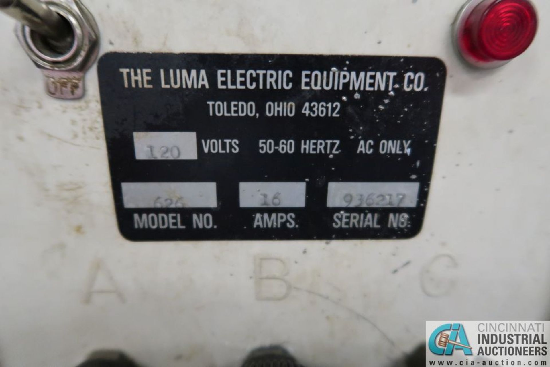 LUMA ELECTRIC MODEL 626 SOLDERING POWER SUPPLIES - Image 4 of 4