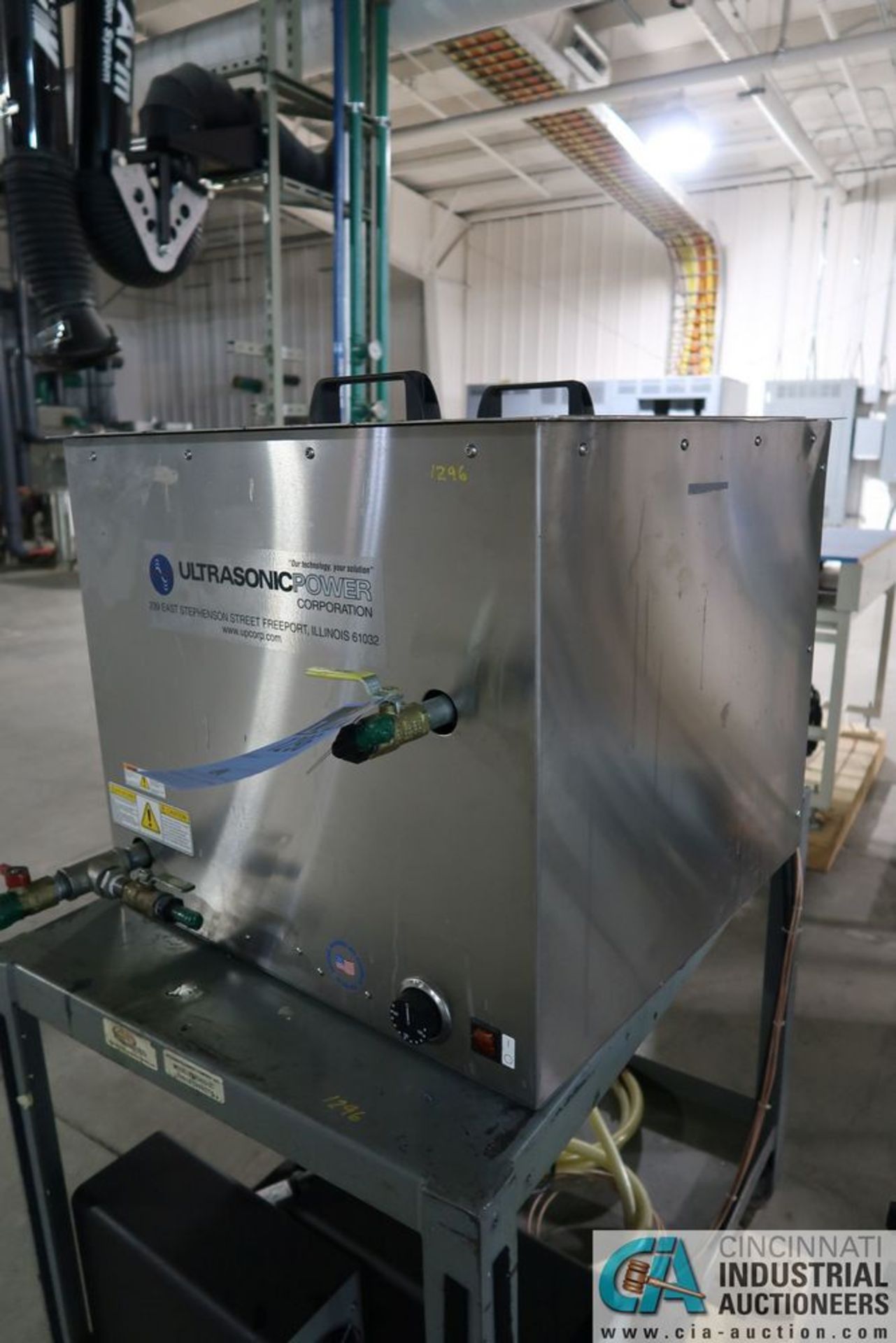 ULTRASONIC POWER CORP MODEL BT2020 ULTRASONIC STENCIL CLEANING SYSTEM; S/N 01117277 (NEW 2016) ** - Image 5 of 7